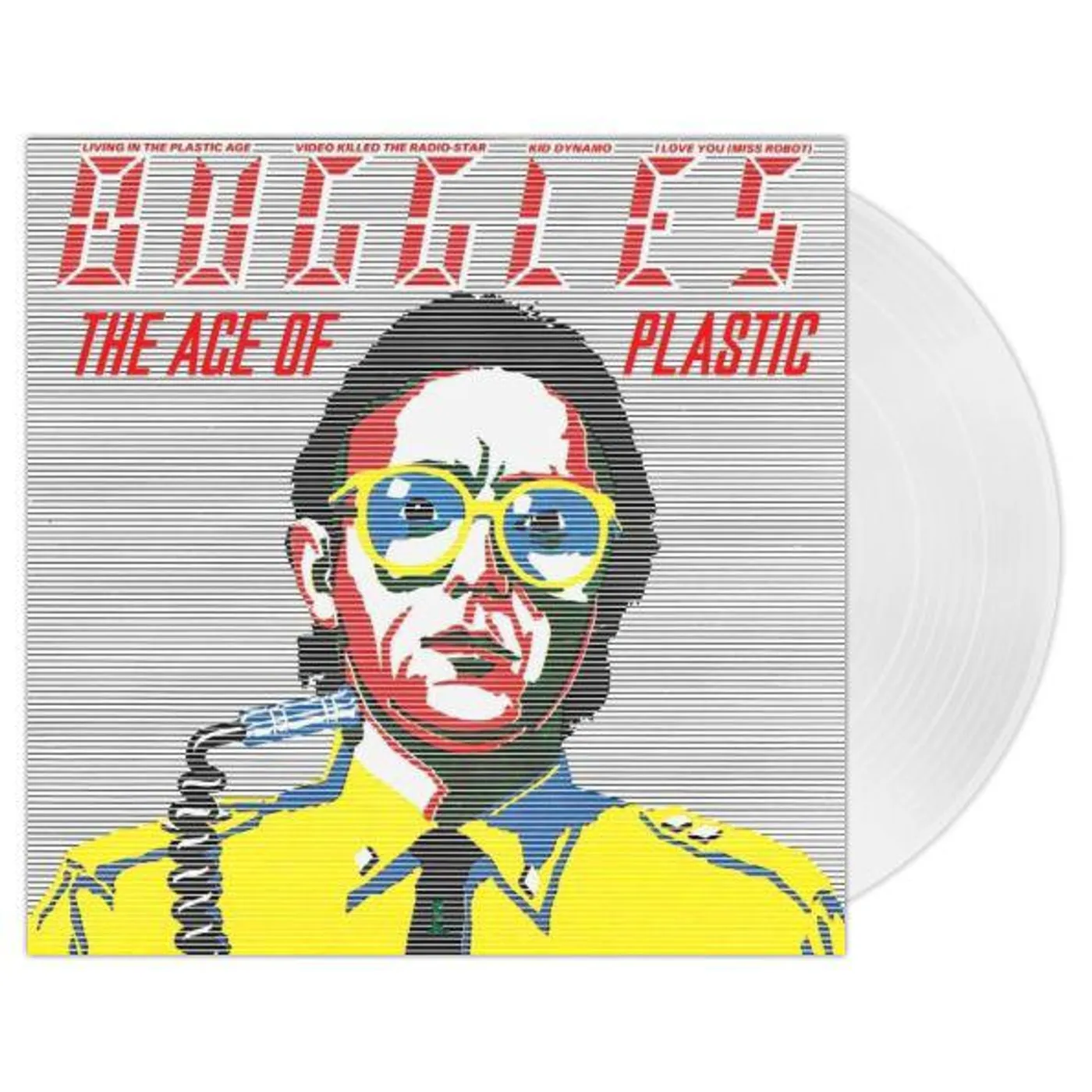 The Buggles AGE OF PLASTIC (CLEAR VINYL/140G) Vinyl Record
