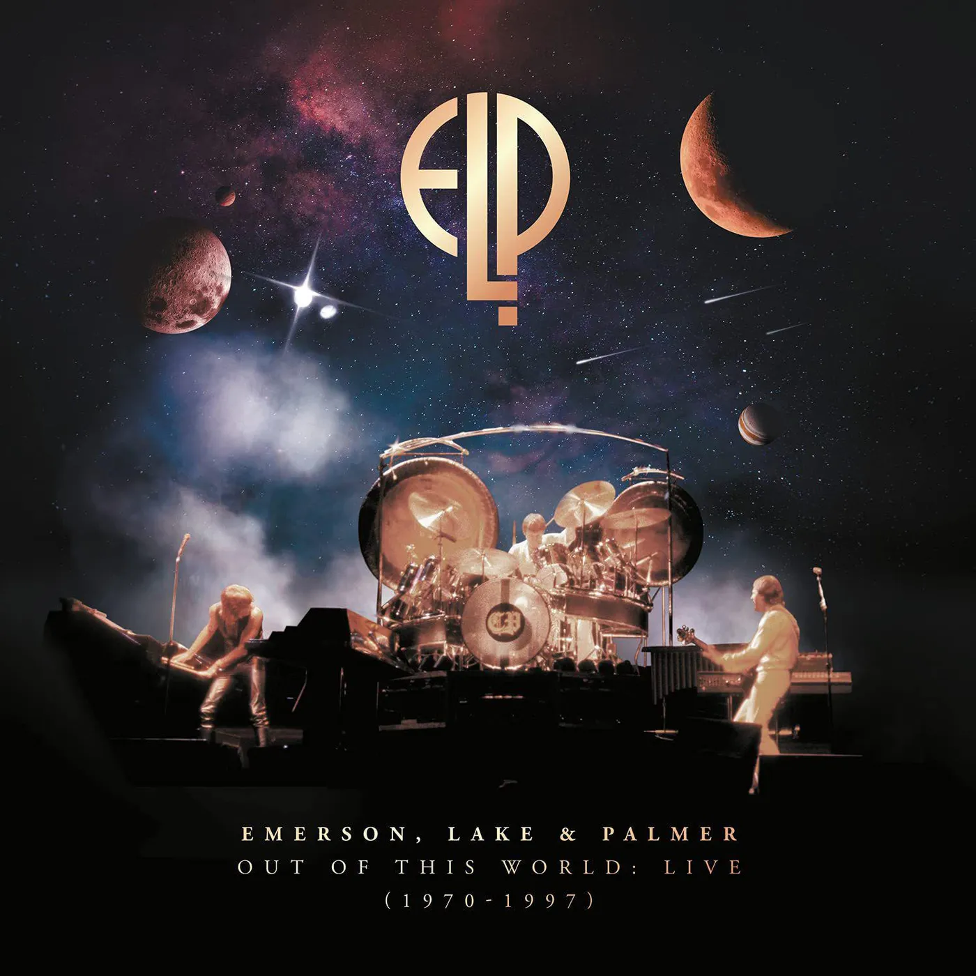 Emerson, Lake & Palmer OUT OF THIS WORLD: LIVE (1970-1997) (10LP) Vinyl Record