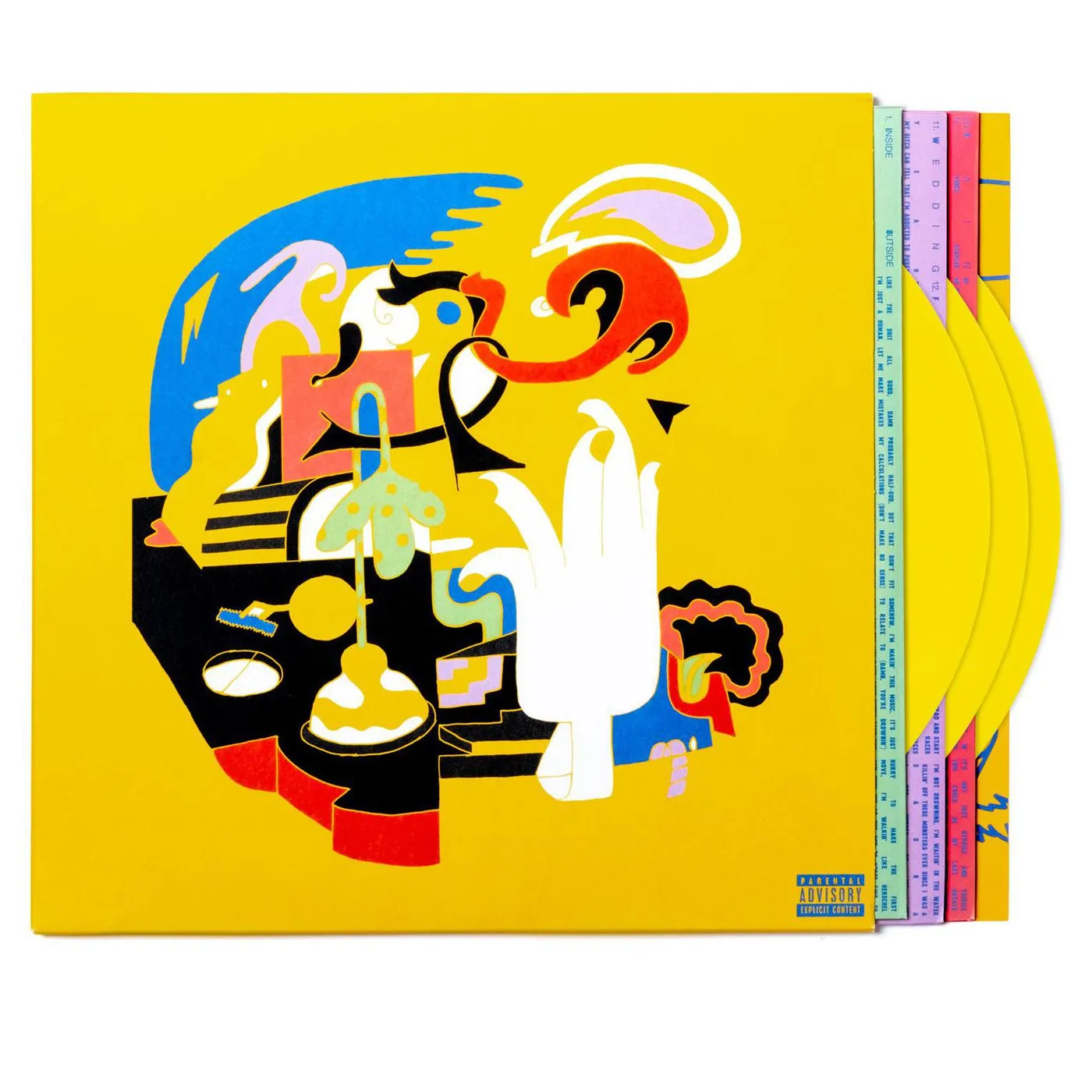 Mac Miller Faces (3LP/YELLOW) Vinyl Record