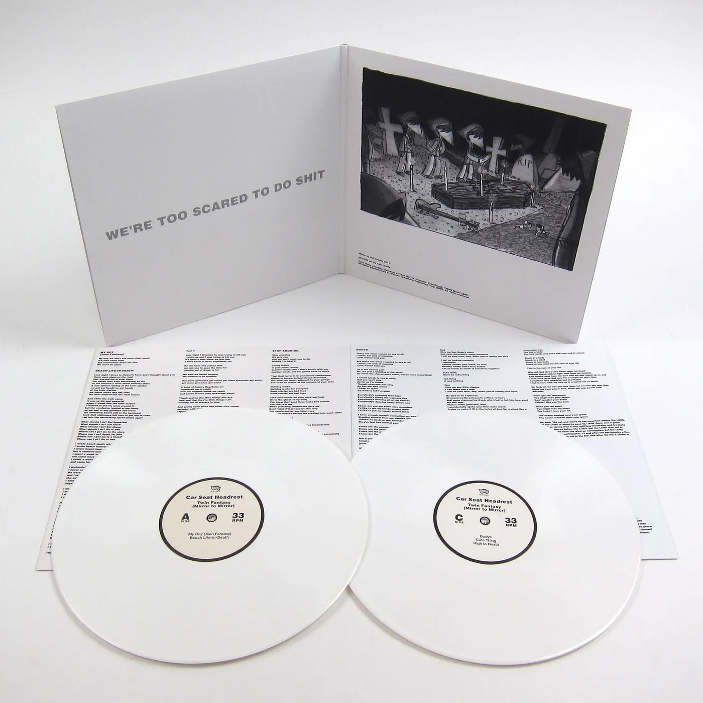 Car Seat Headrest Twin Fantasy (Mirror to Mirror) [2LP/White] Vinyl Record