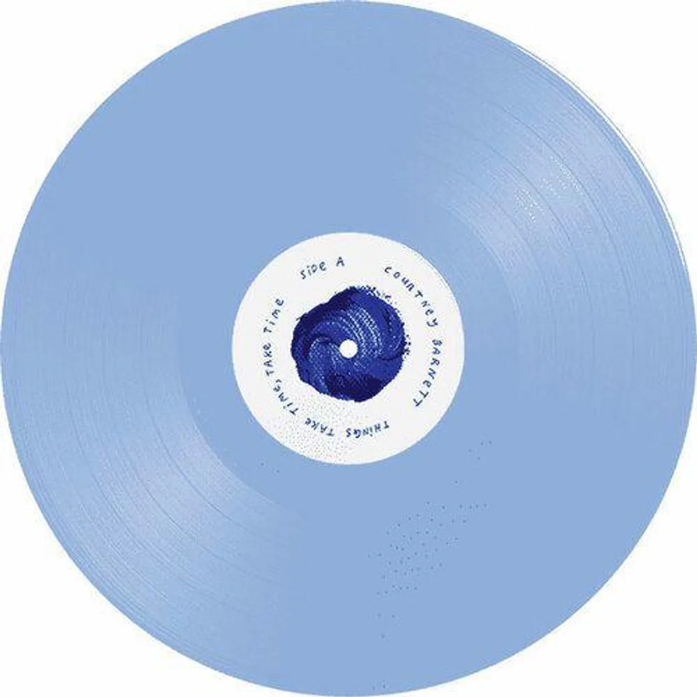 Courtney Barnett THINGS TAKE TIME, TAKE TIME (ALL EYES ON THE PAVEMENT BLUE VINYL) Vinyl Record
