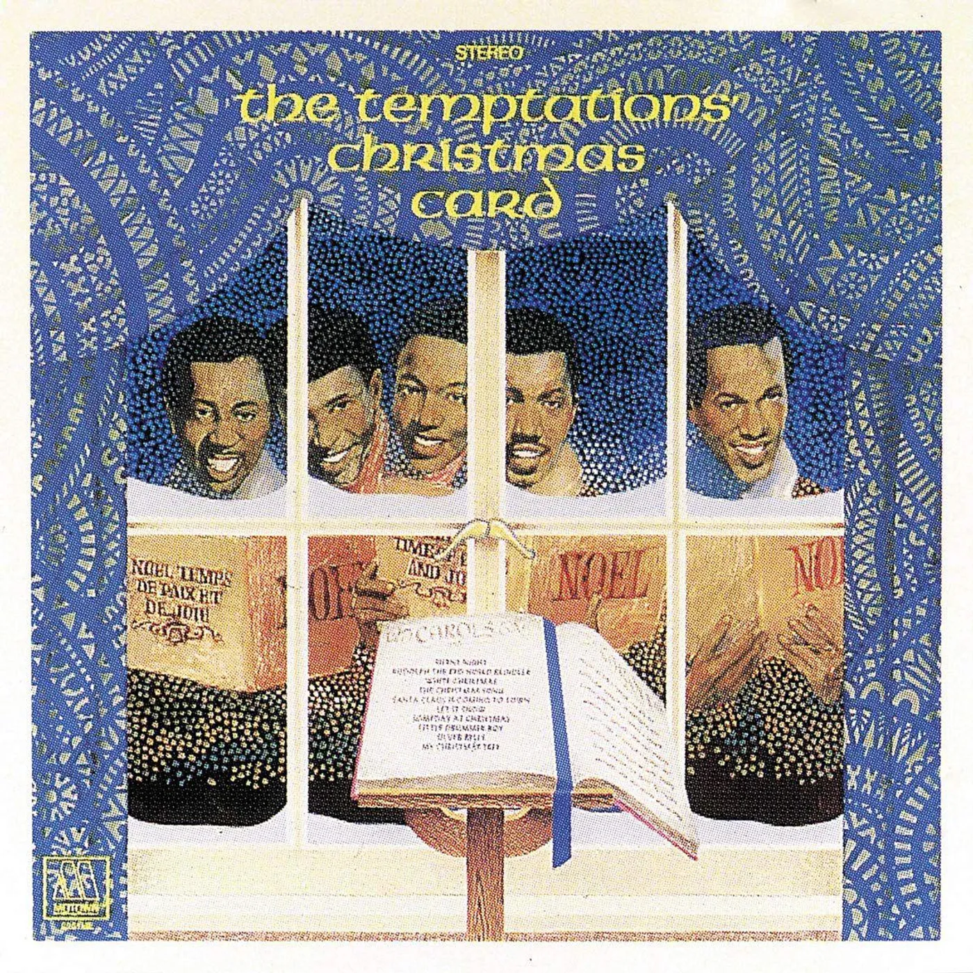 The Temptations CHRISTMAS CARD Vinyl Record
