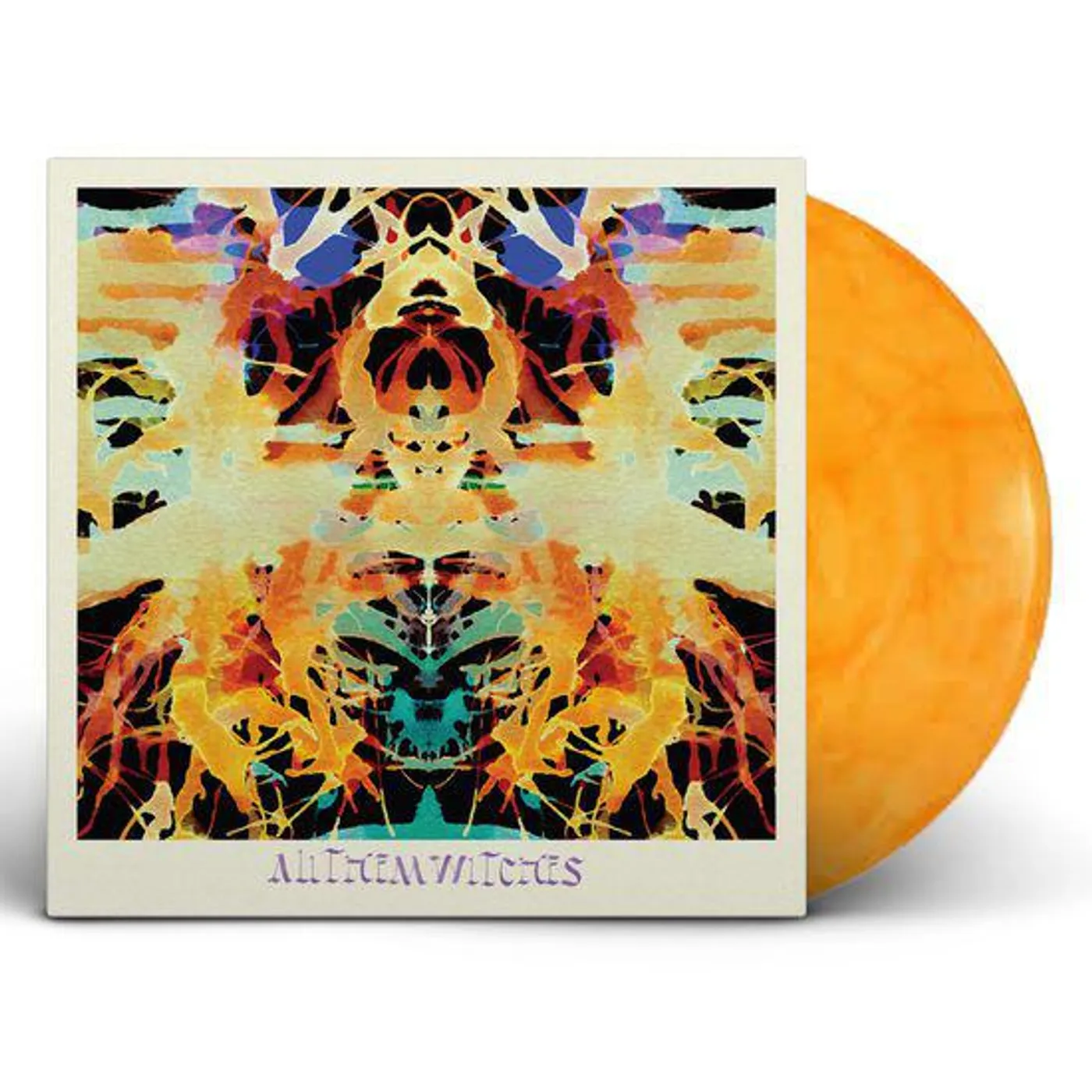 All Them Witches Sleeping Through The War (Orange & Red Swirl) Vinyl Record