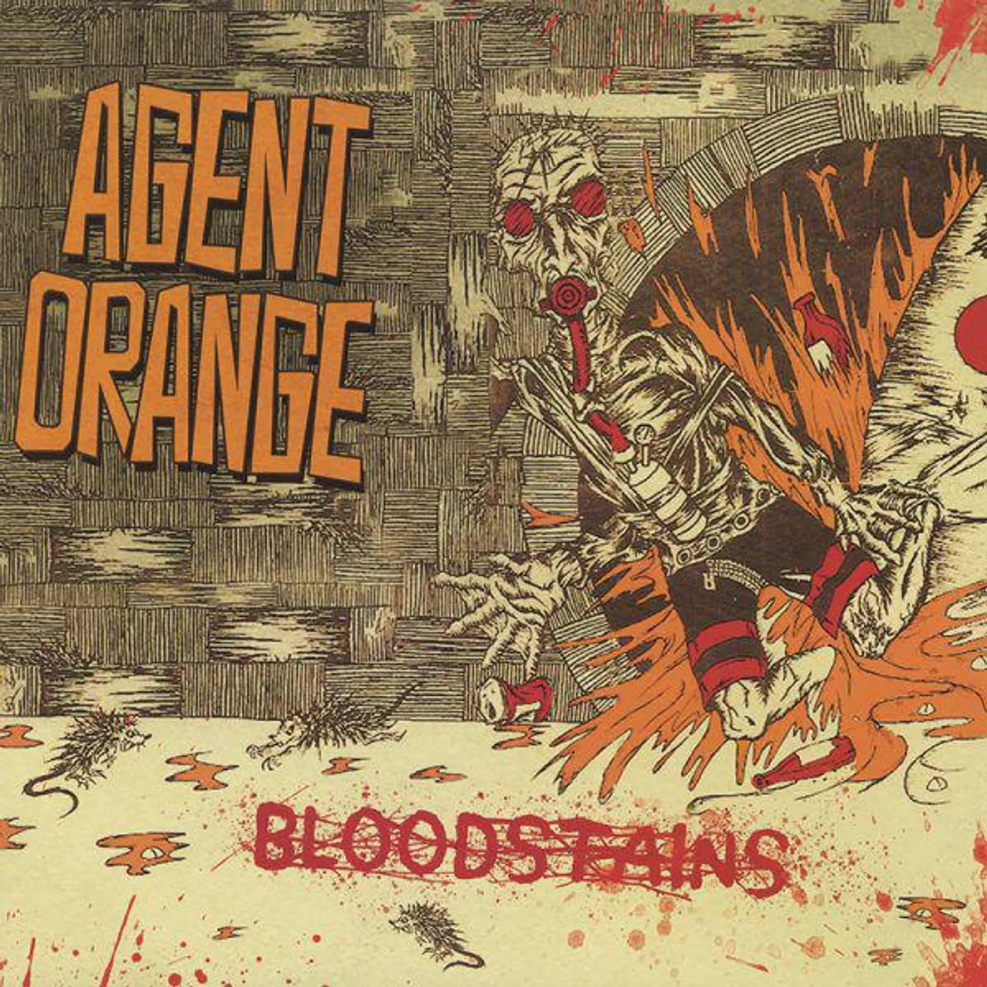 Agent Orange BLOODSTAINS Vinyl Record