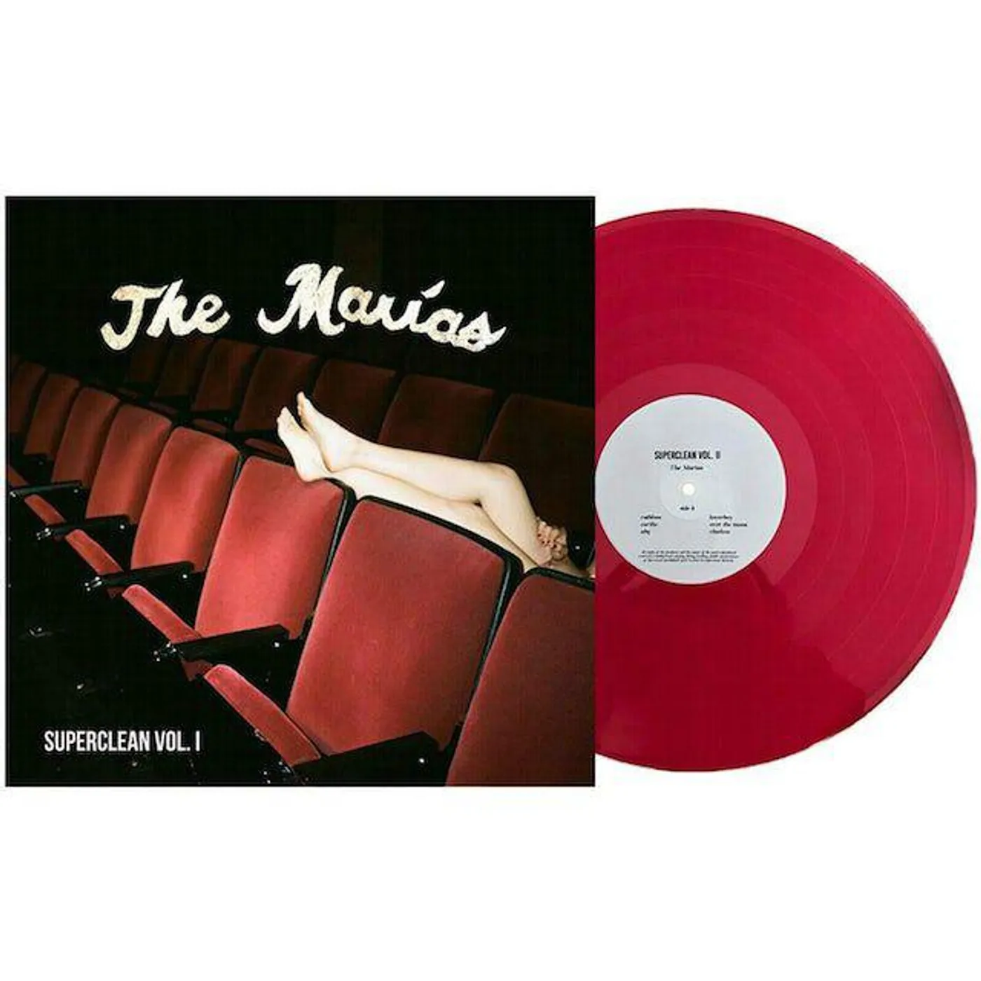 The Marías Superclean Vol. 1 & 2 (Red Vinyl Record)