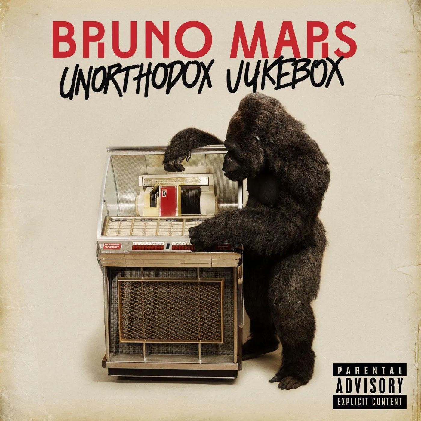 Bruno Mars Unorthodox Jukebox Vinyl Record