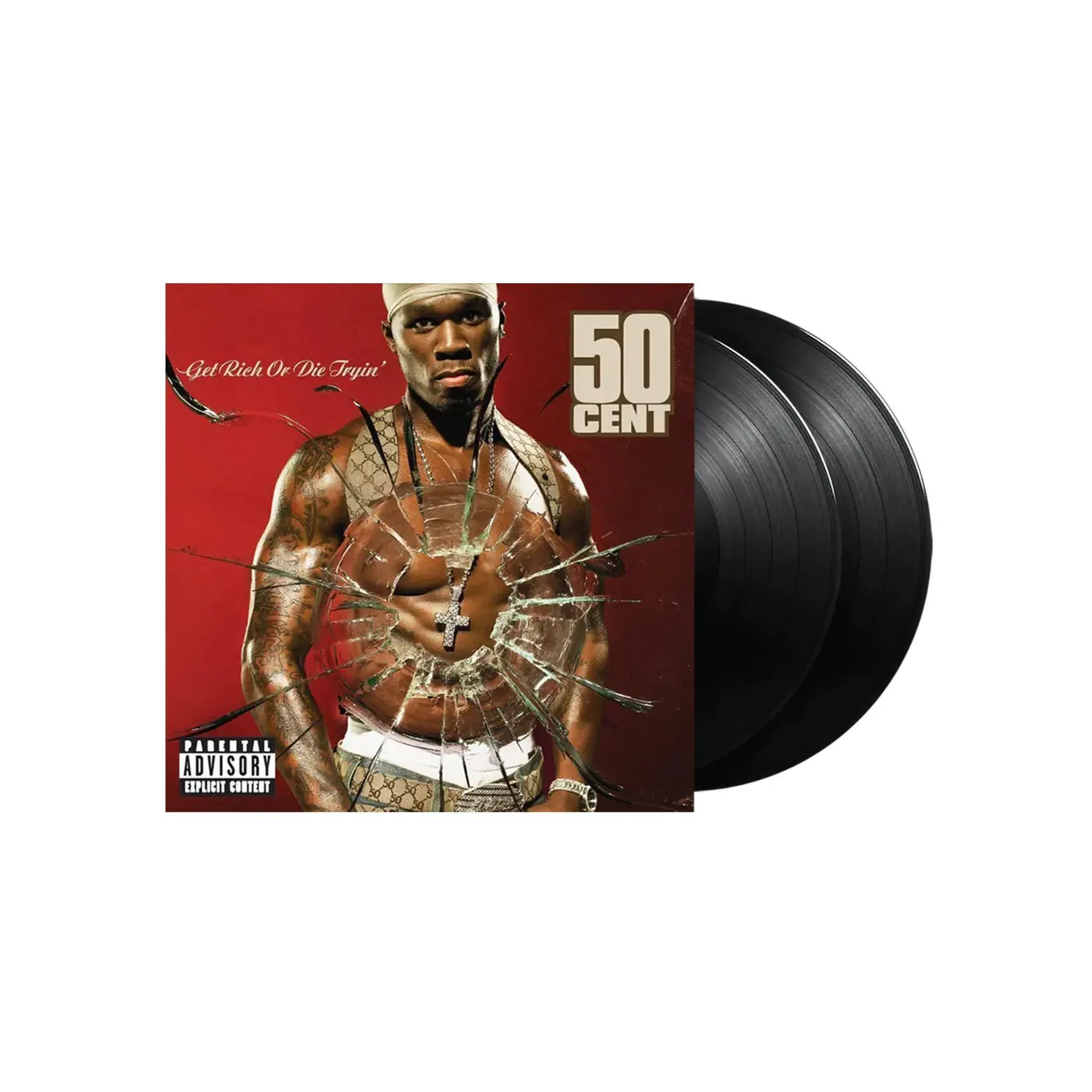 50 Cent Get Rich Or Die Tryin (2LP) [Explicit Content] Vinyl Record