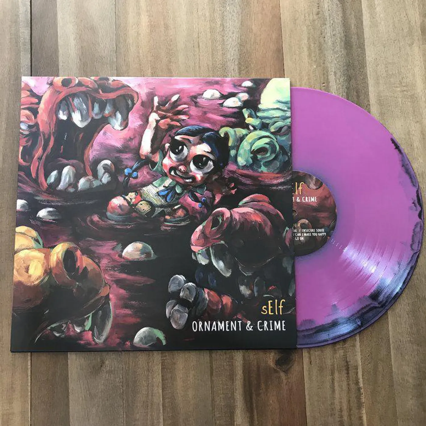 Self ORNAMENT & CRIME (COLORED VINYL) Vinyl Record