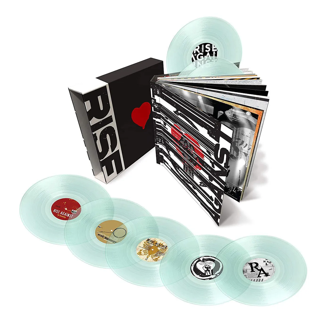 Rise Against Career Vinyl Book (8 LP/Clear/Box Set)