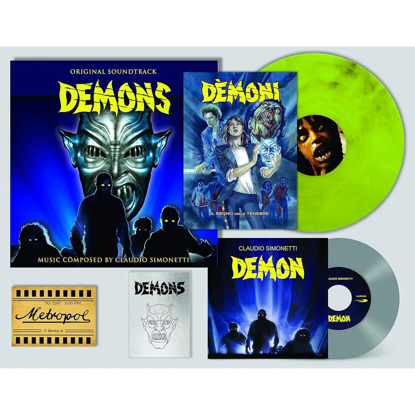 Claudio Simonetti Demons Ultra ( 35th Anniversary / Deluxe Boxset) Vinyl Record