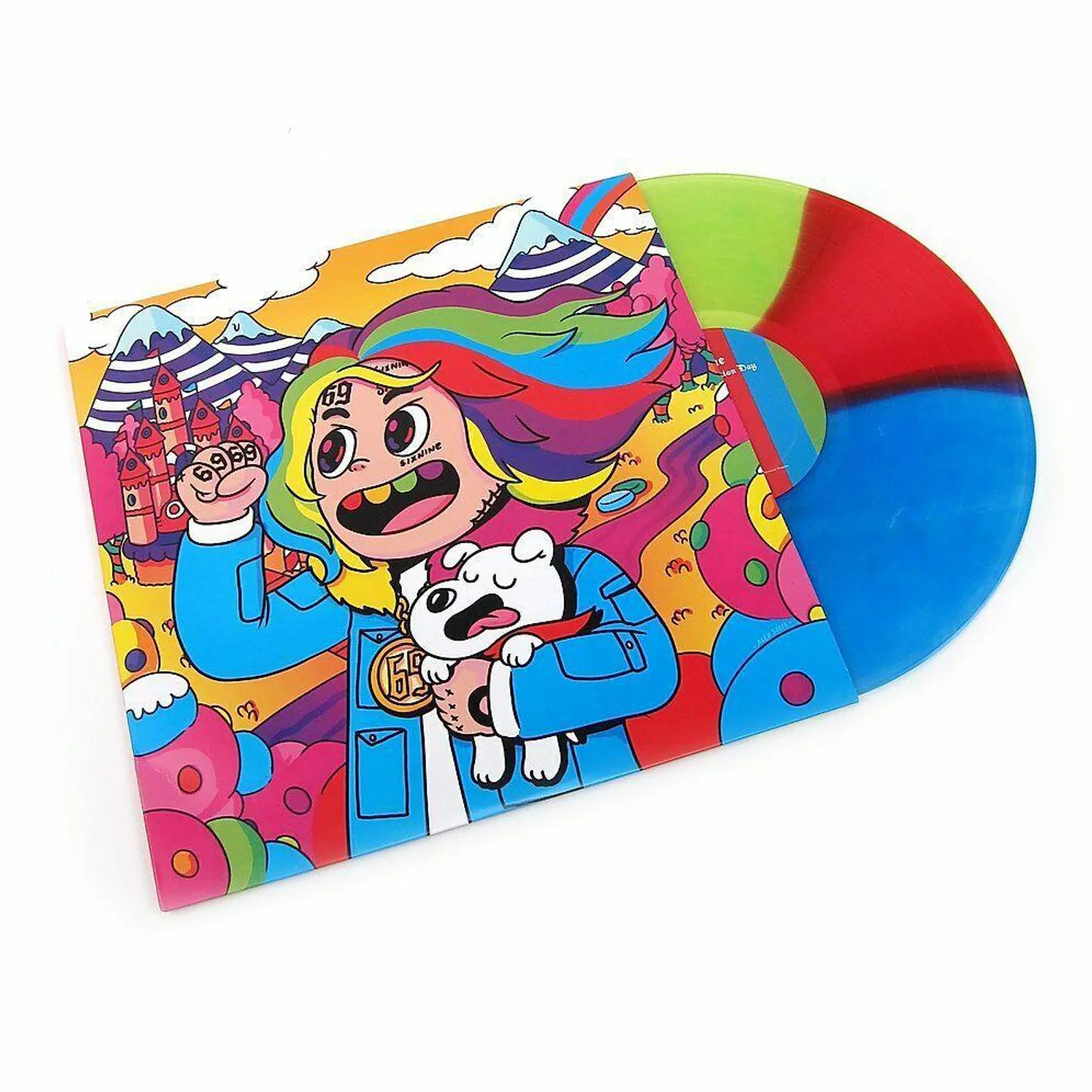 6ix9ine DAY69: GRADUATION DAY (RAINBOW) Vinyl Record