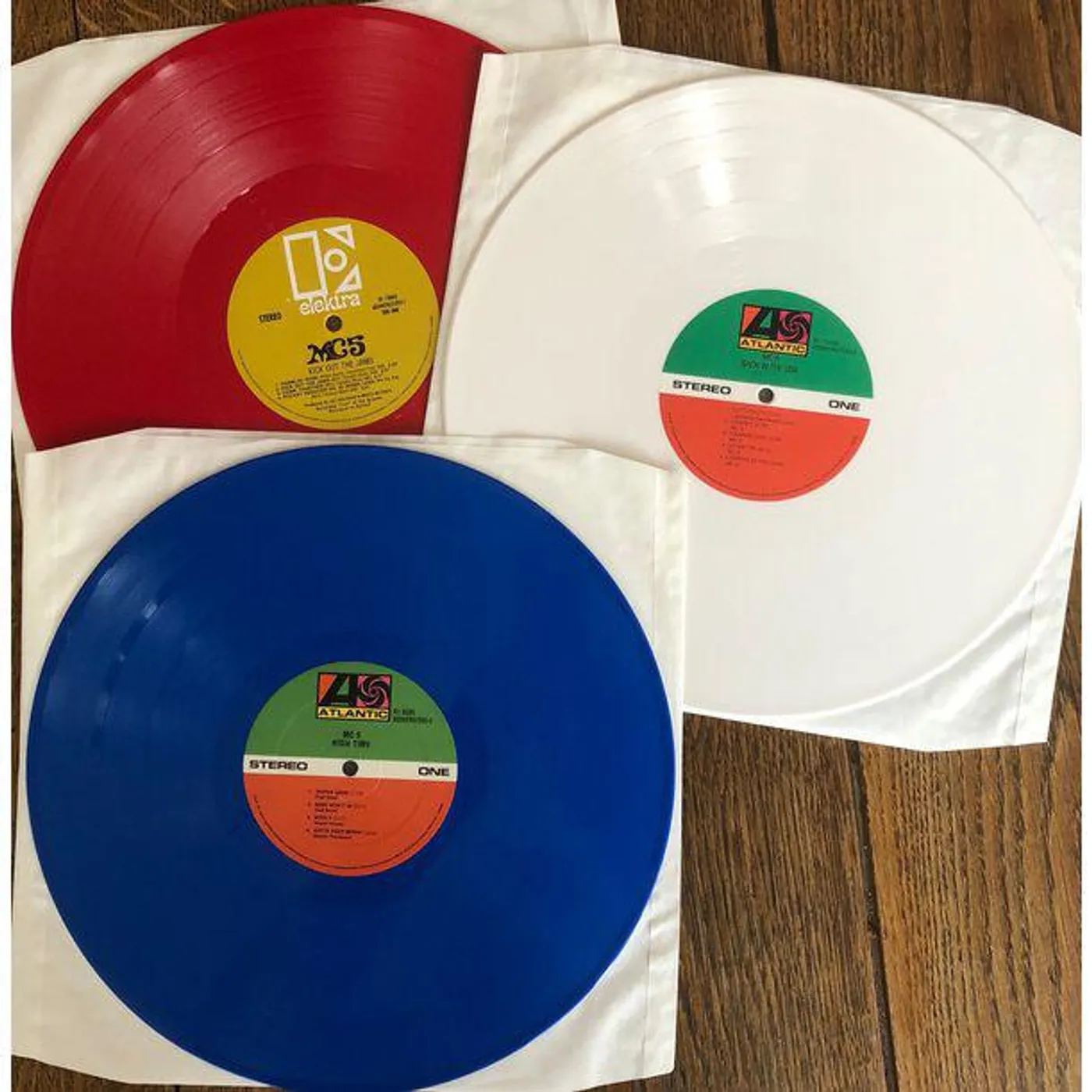 MC5 TOTAL ASSAULT: 50TH ANNIVERSARY COLLECTION (3LP RED, WHITE, BLUE VINYL) Vinyl Record