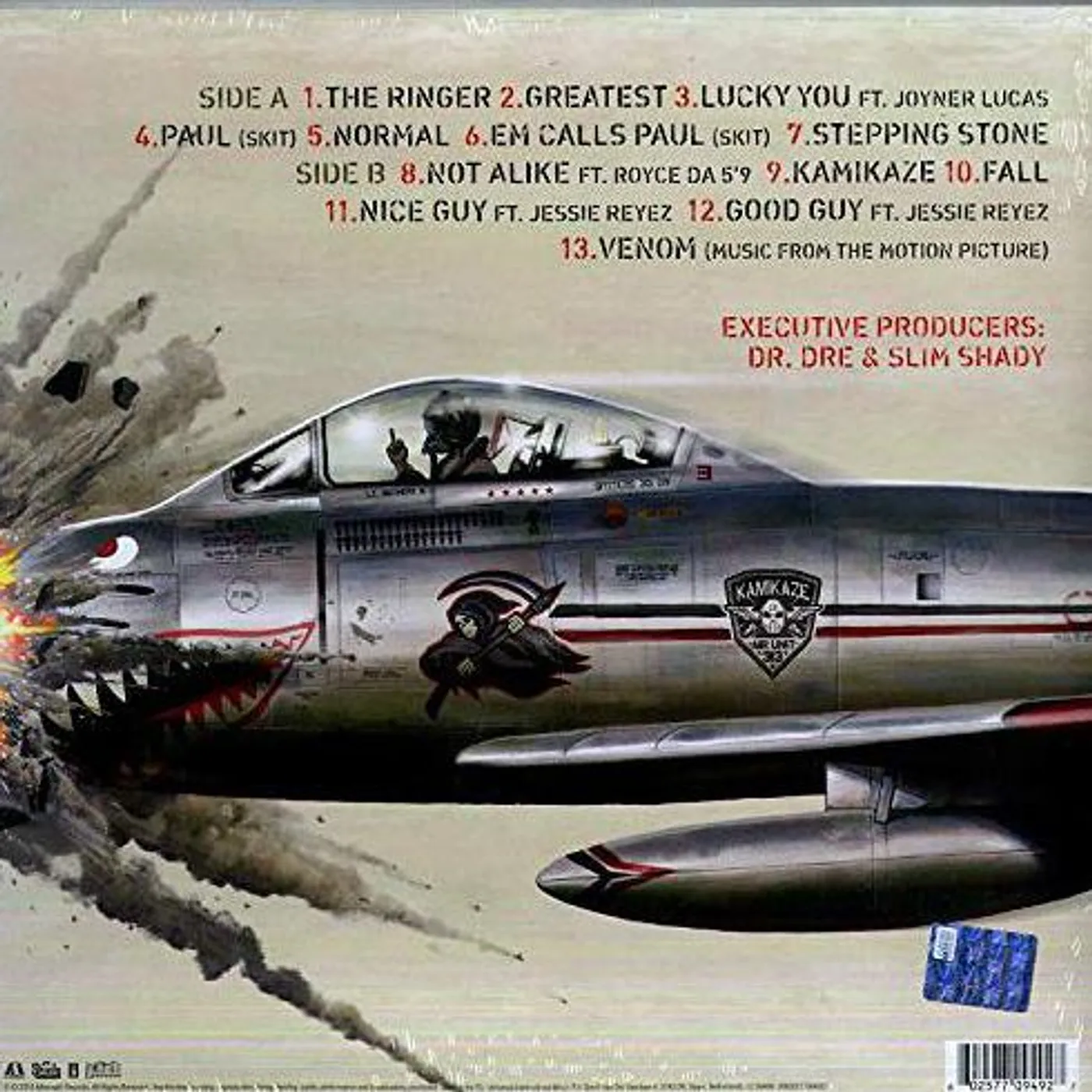 Eminem Kamikaze (Opaque Olive Green) Vinyl Record