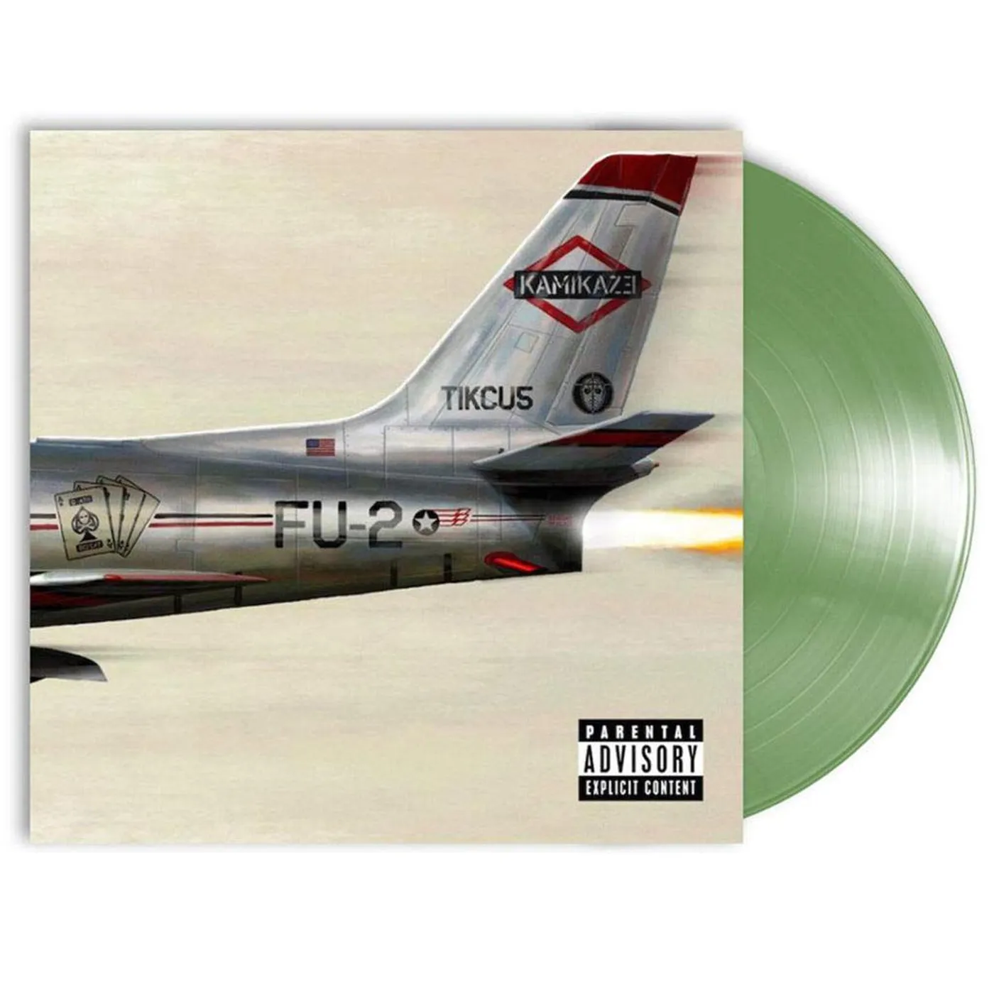 Eminem Kamikaze (Opaque Olive Green) Vinyl Record