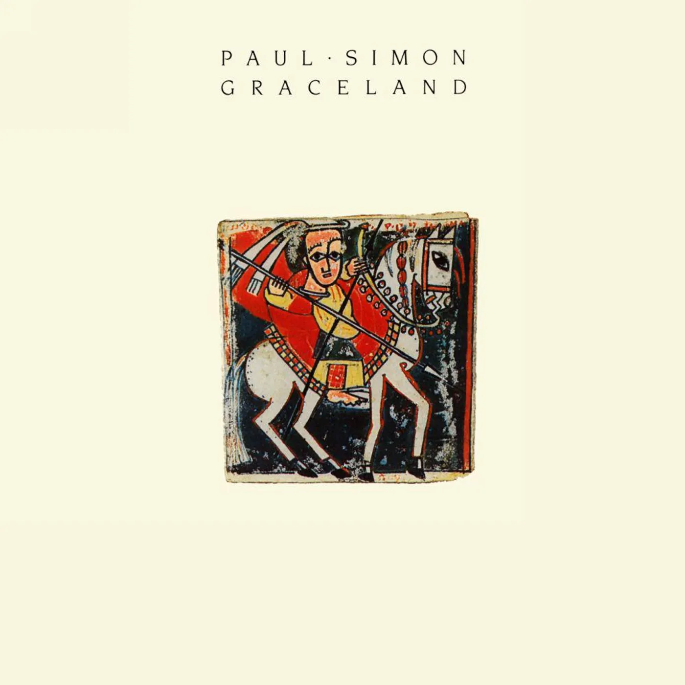 Paul Simon Graceland (Clear/Import) Vinyl Record