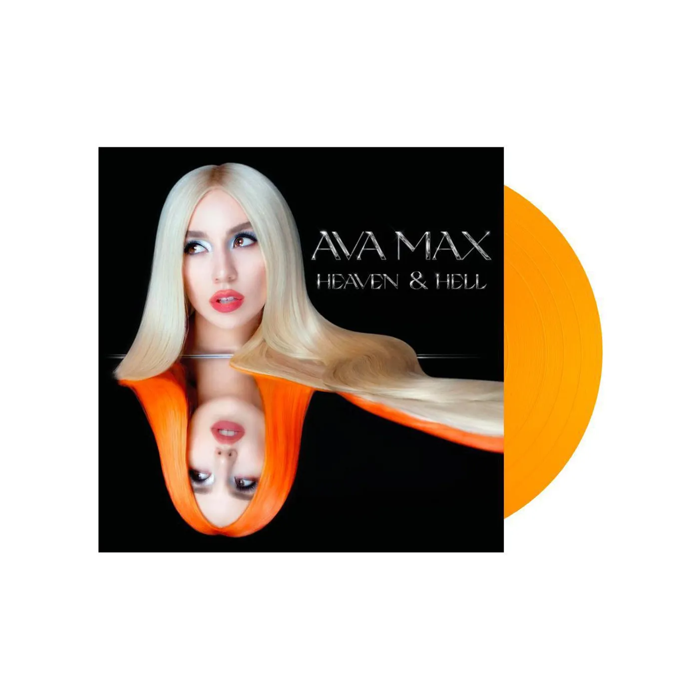 Ava Max Heaven & Hell (Transparent Orange) Vinyl Record