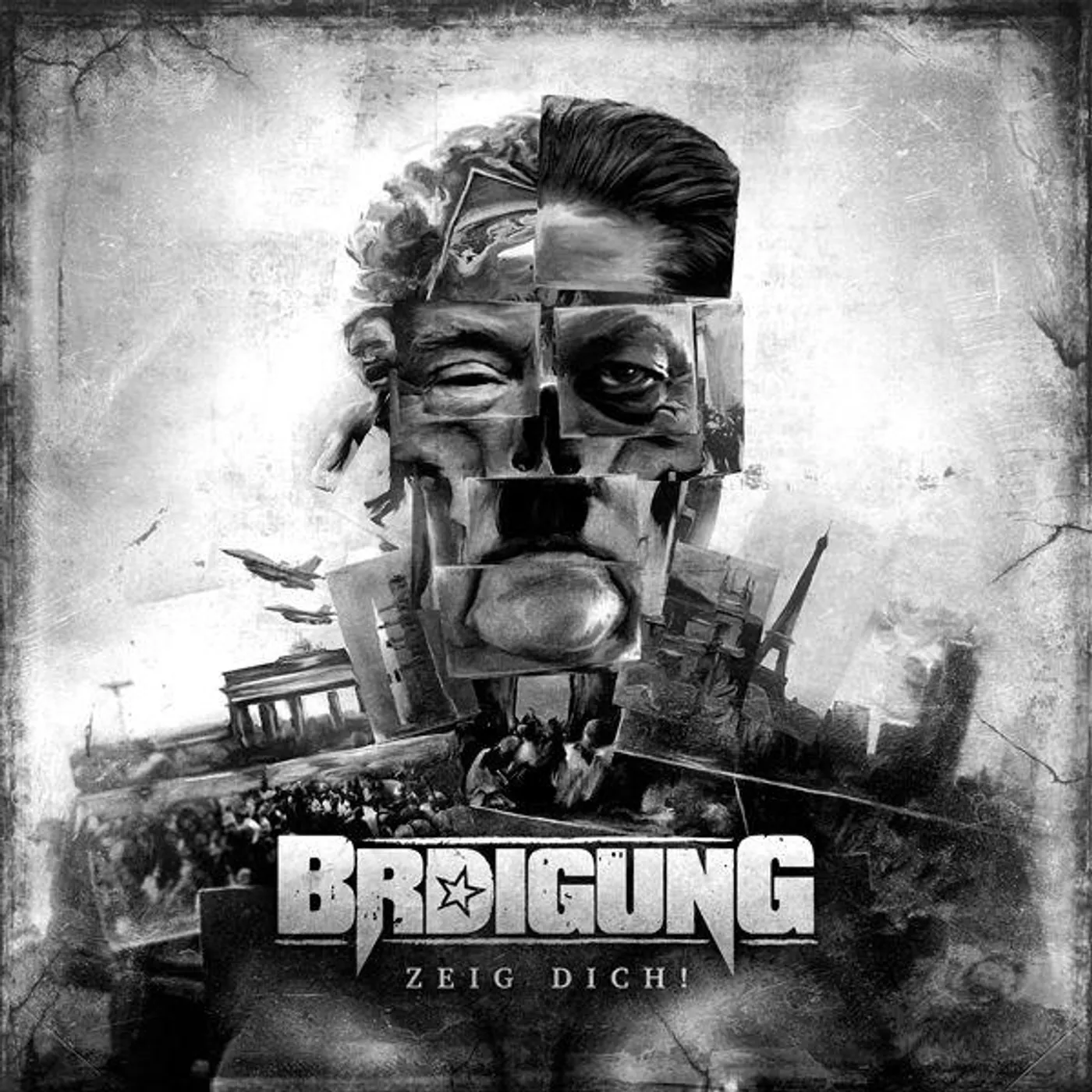 BRDigung ZEIG DICH! (CLEAR/RED SPLATTER VINYL) Vinyl Record