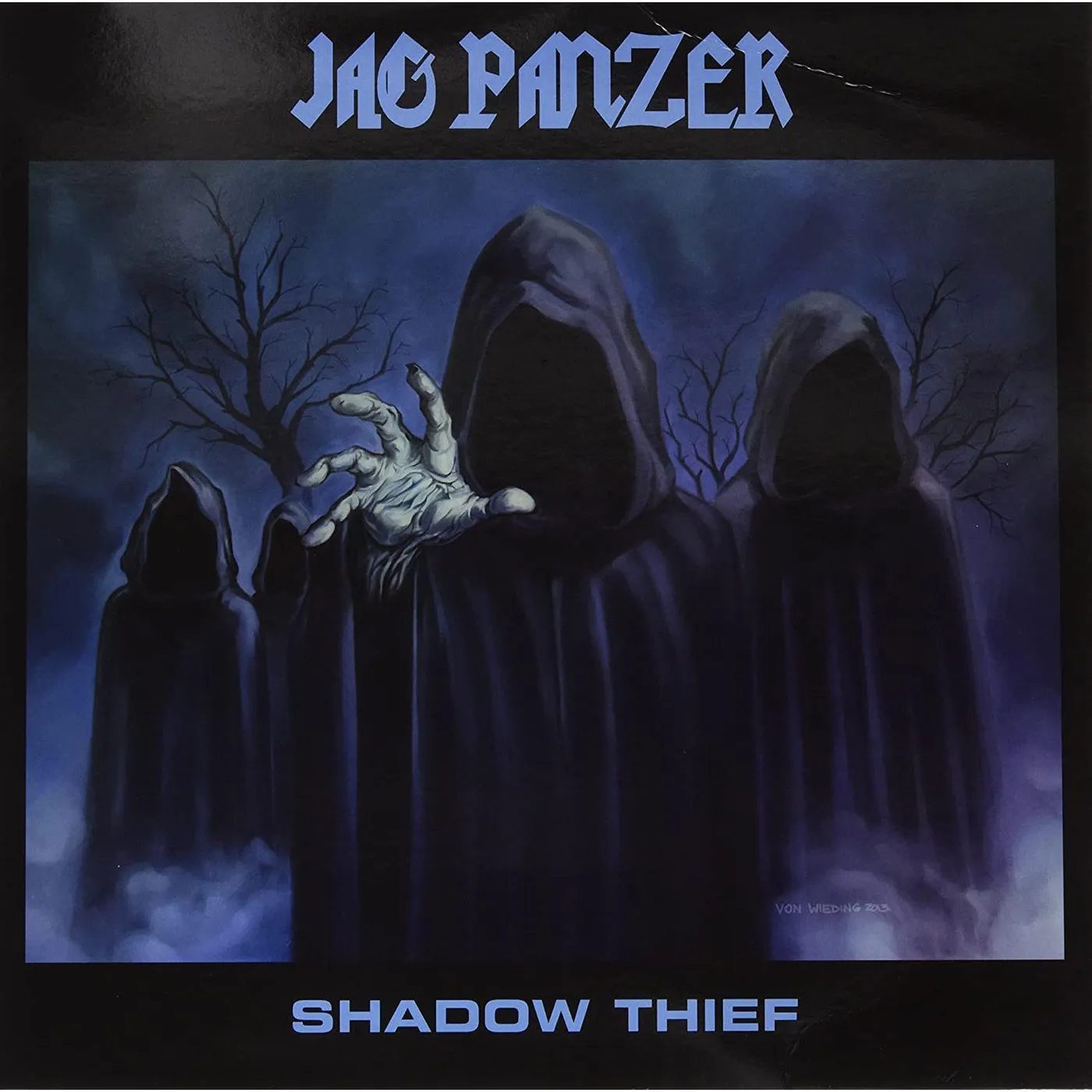 Jag Panzer SHADOW THIEF (ELECTRIC BLUE VINYL) Vinyl Record
