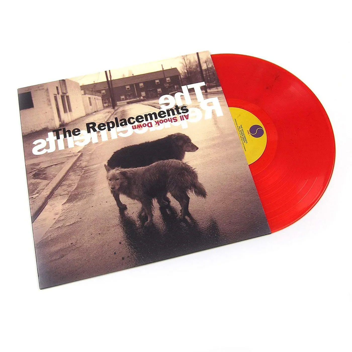 The Replacements ALL SHOOK DOWN Translucent Red Vinyl Record