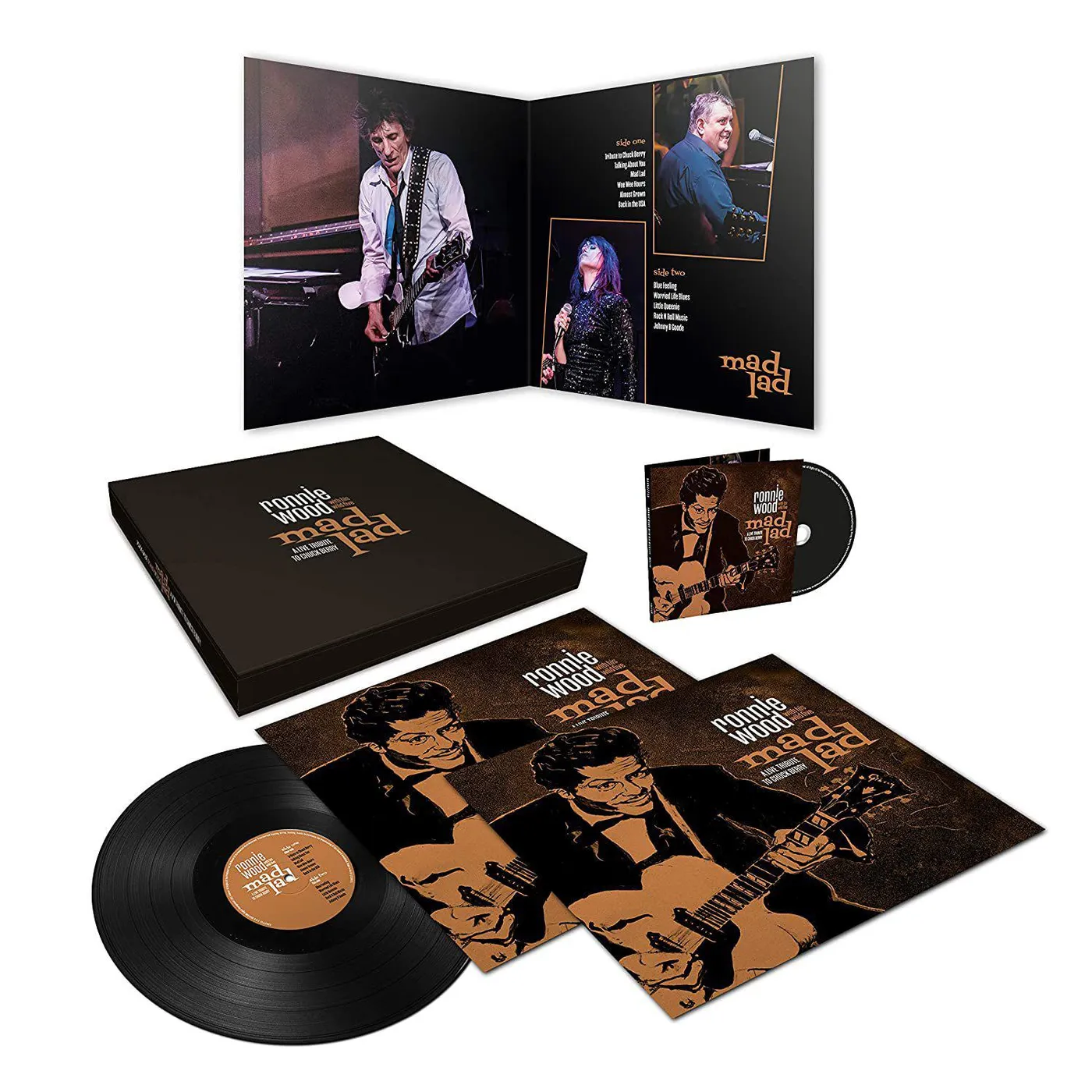 Ronnie Wood & His Wild Five MAD LAD: A LIVE TRIBUTE TO CHUCK BERRY (DELUXE EDITION) Vinyl Record