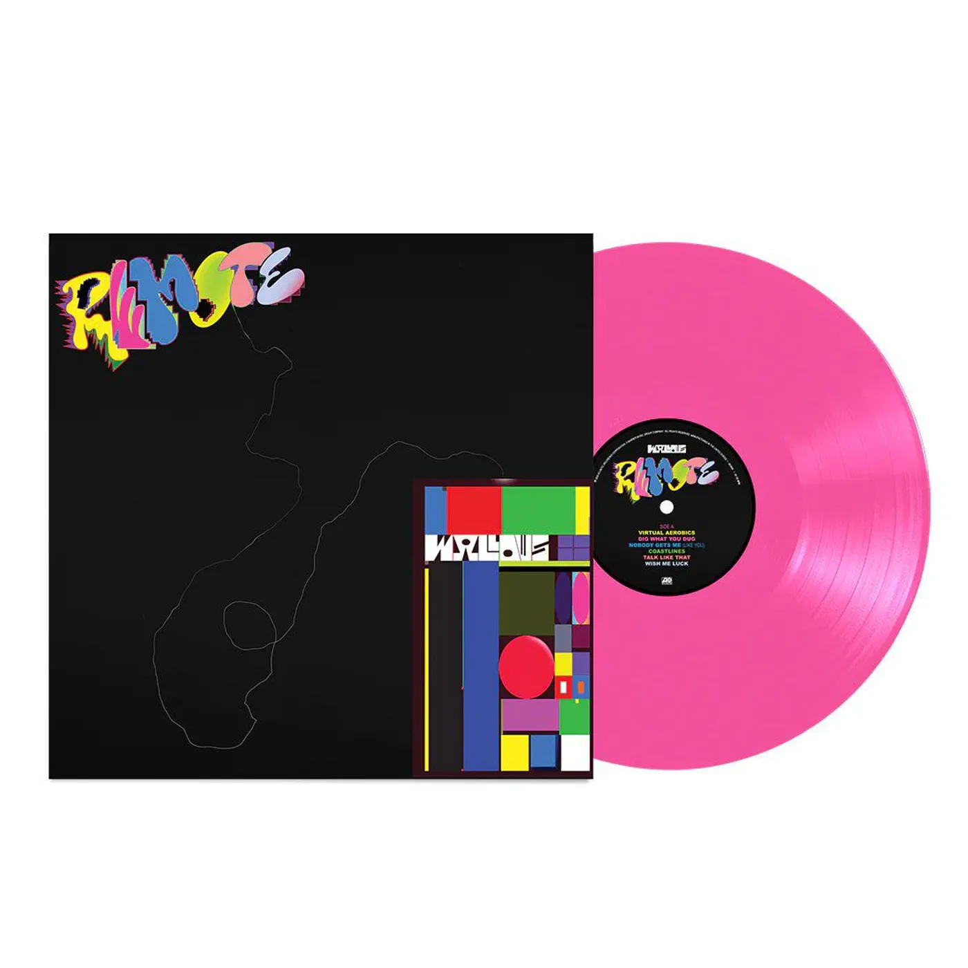 Wallows Remote (Pink/Etched B-side) Vinyl Record