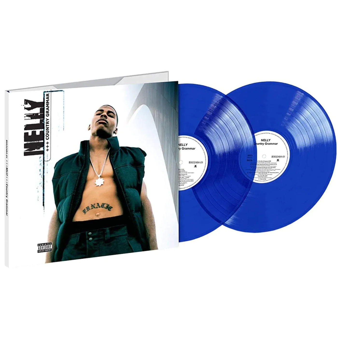 Nelly Country Grammar (Translucent Blue/Deluxe/2LP) Vinyl Record