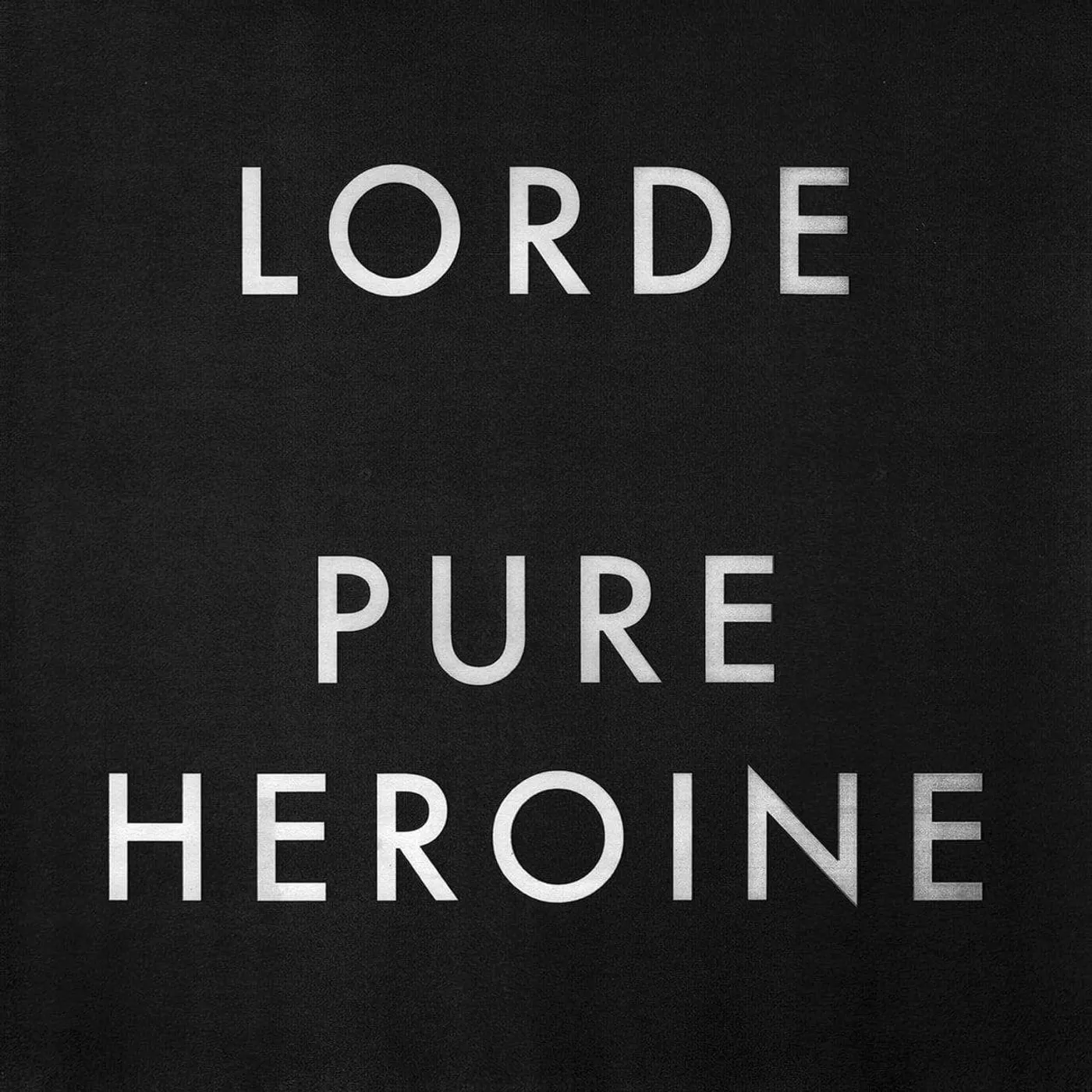 Lorde Pure Heroine Vinyl Record