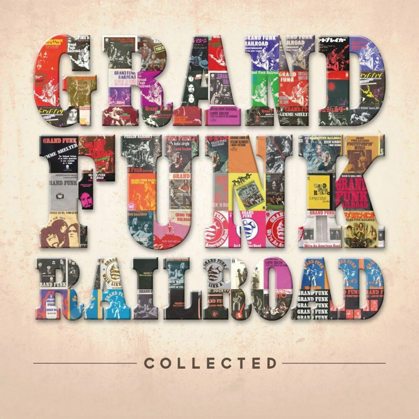 Grand Funk Railroad COLLECTED (2LP/180G/PVC SLEEVE/GATEFOLD WITH LINER NOTES & PHOTOS/IMPORT) Vinyl Record