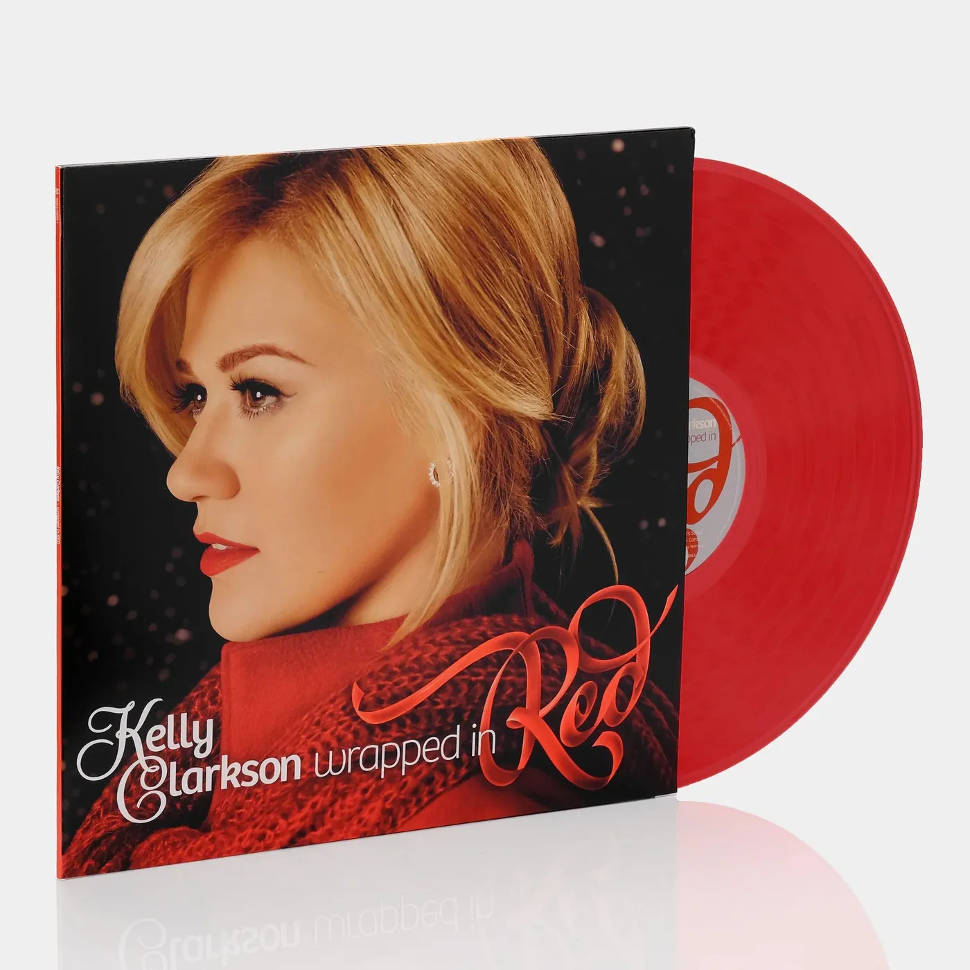 Kelly Clarkson Wrapped In Red (Red) Vinyl Record