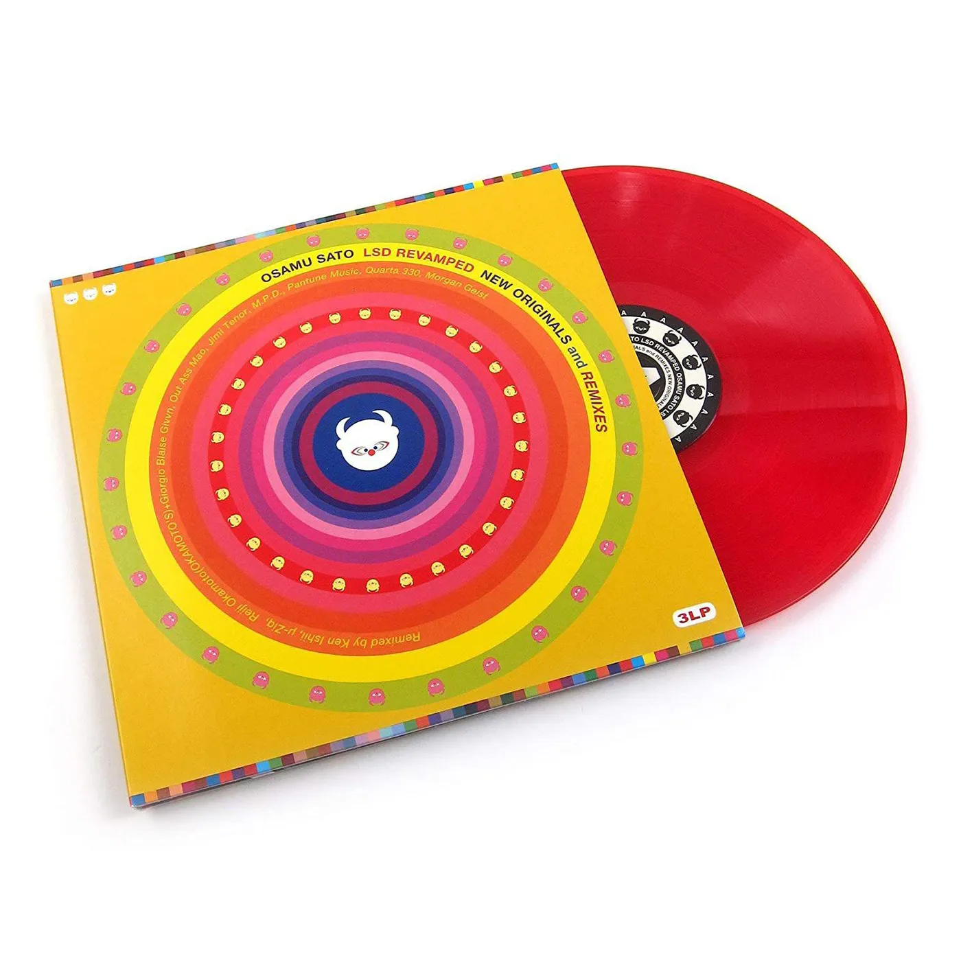 OSAMU SATO LSD REVAMPED (20TH ANNIVERSARY/3LP/RED VINYL) Vinyl Record