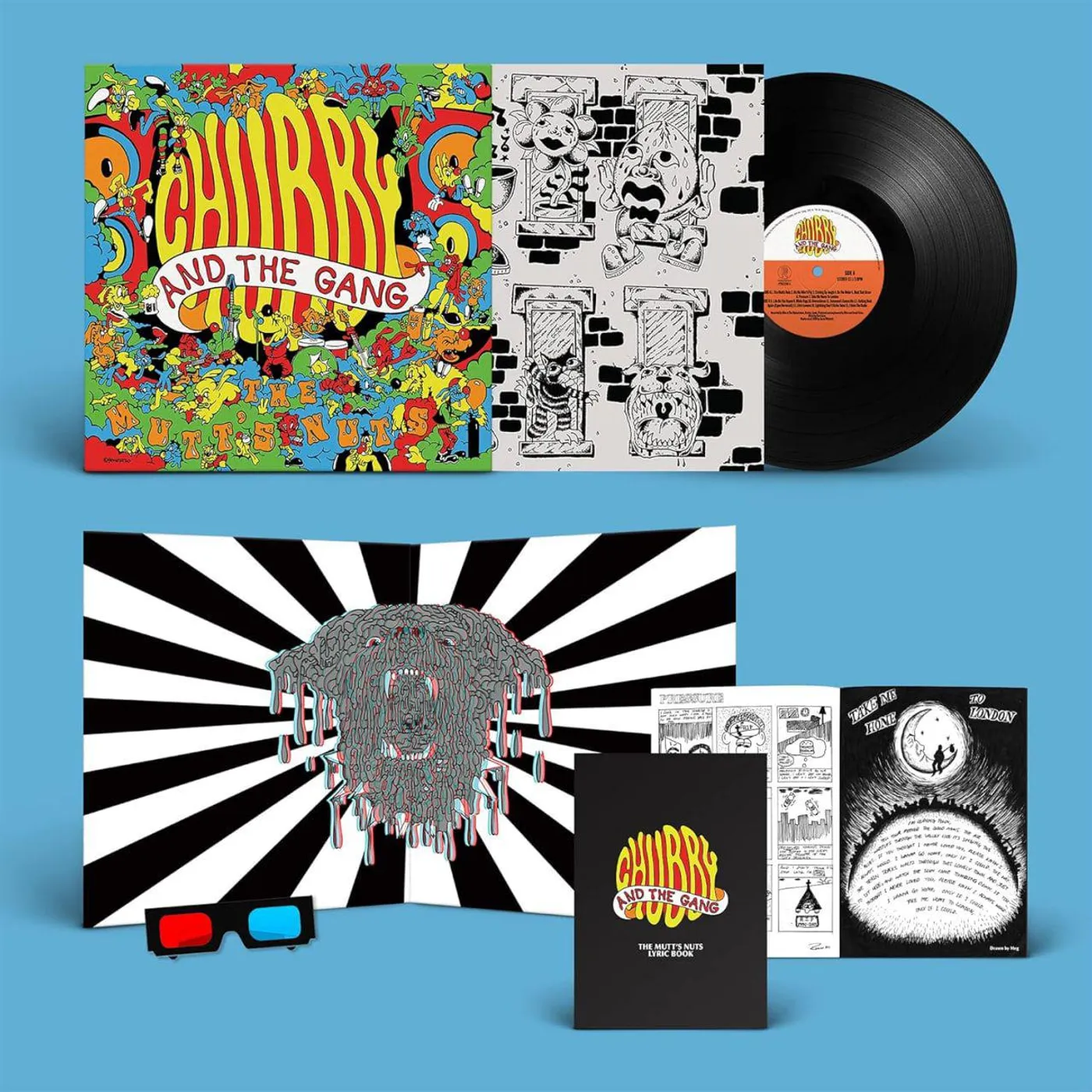 Chubby and the Gang MUTT'S NUTS (DELUXE) Vinyl Record