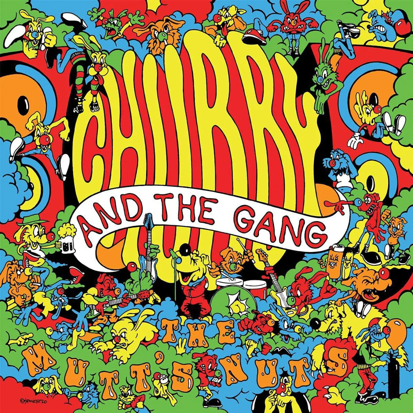 Chubby and the Gang The Mutt's Nuts (Translucent Orange) Vinyl Record