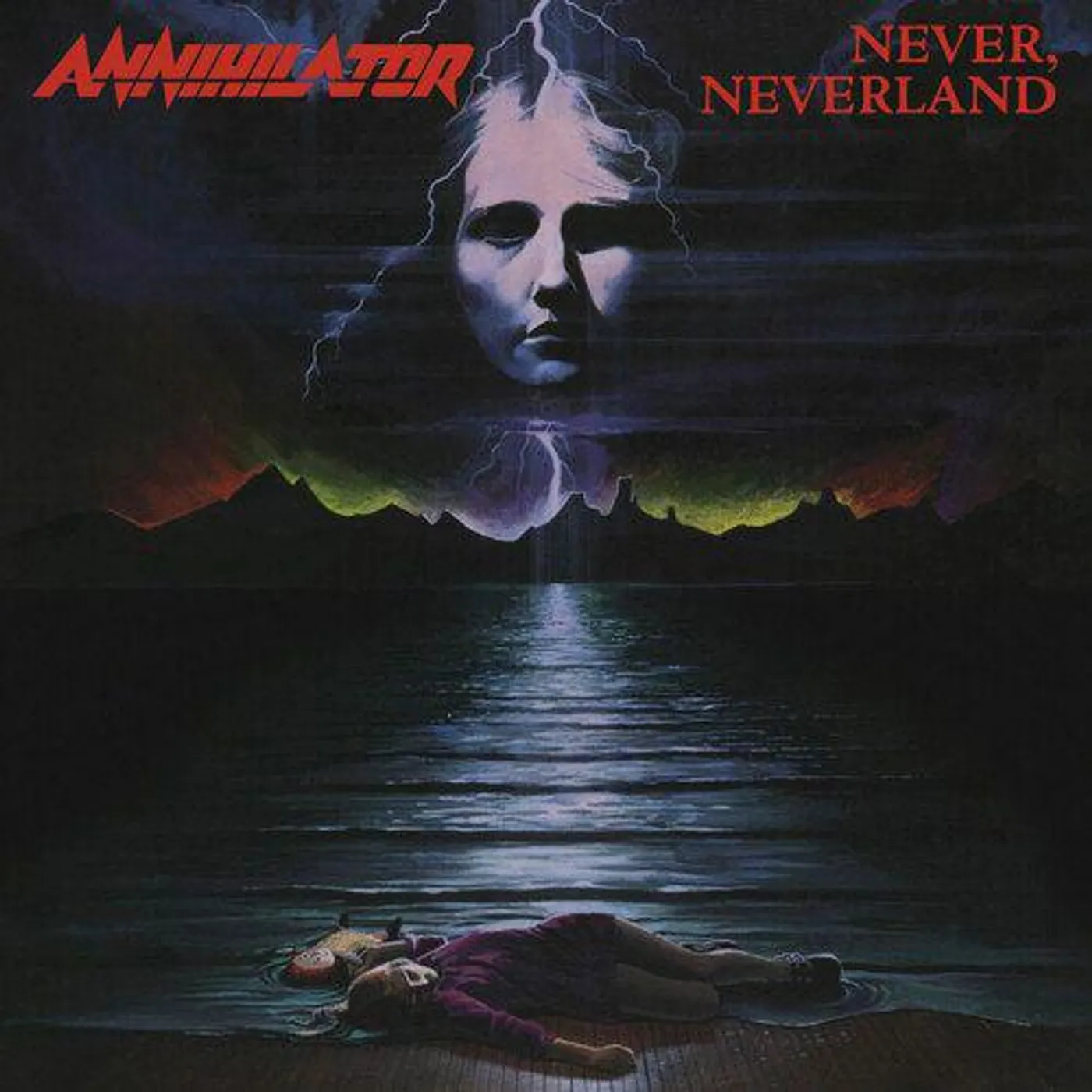Annihilator NEVER NEVERLAND (180G/PURPLE MARBLE VINYL) Vinyl Record
