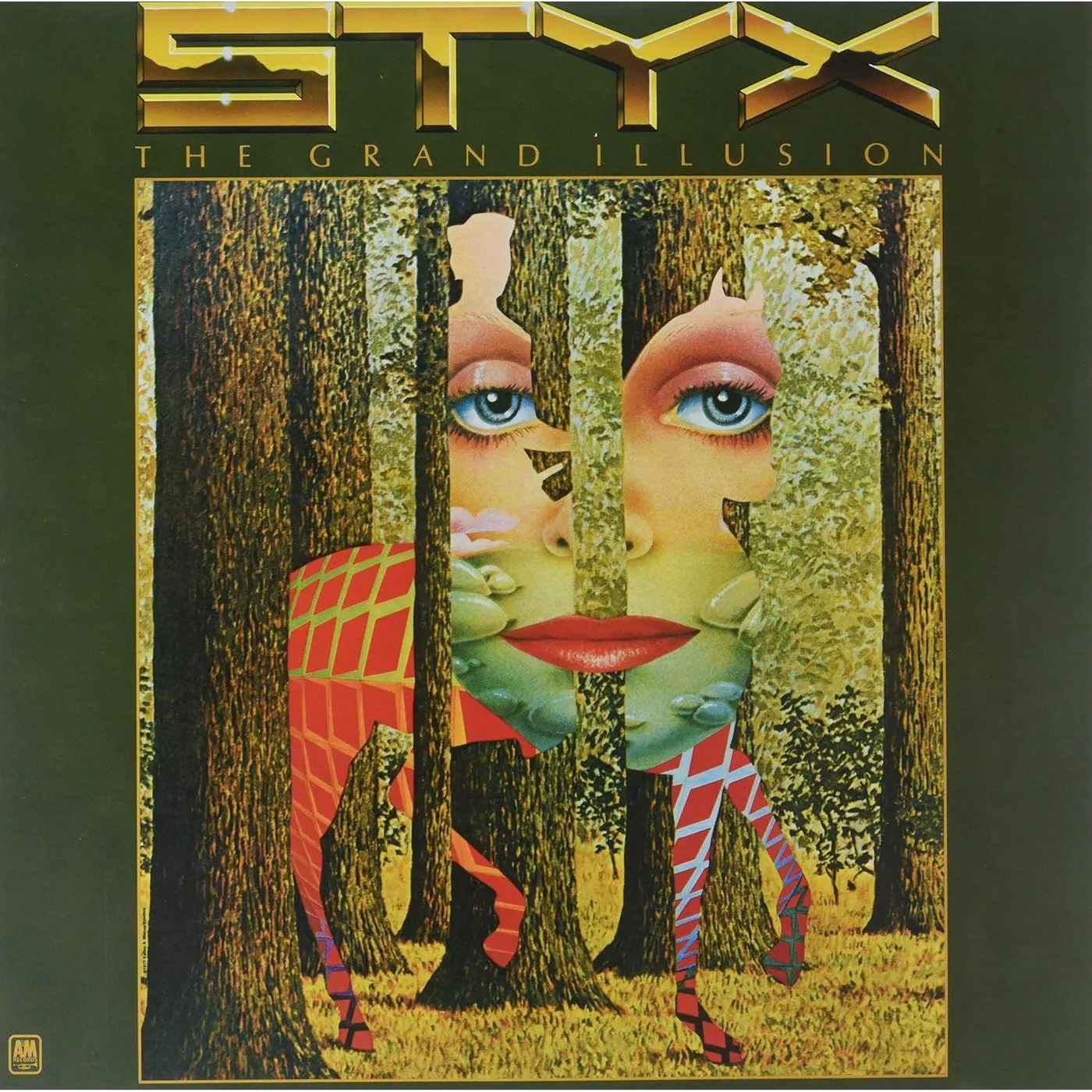 Styx GRAND ILLUSION (TRANSLUCENT GREEN VINYL) Vinyl Record