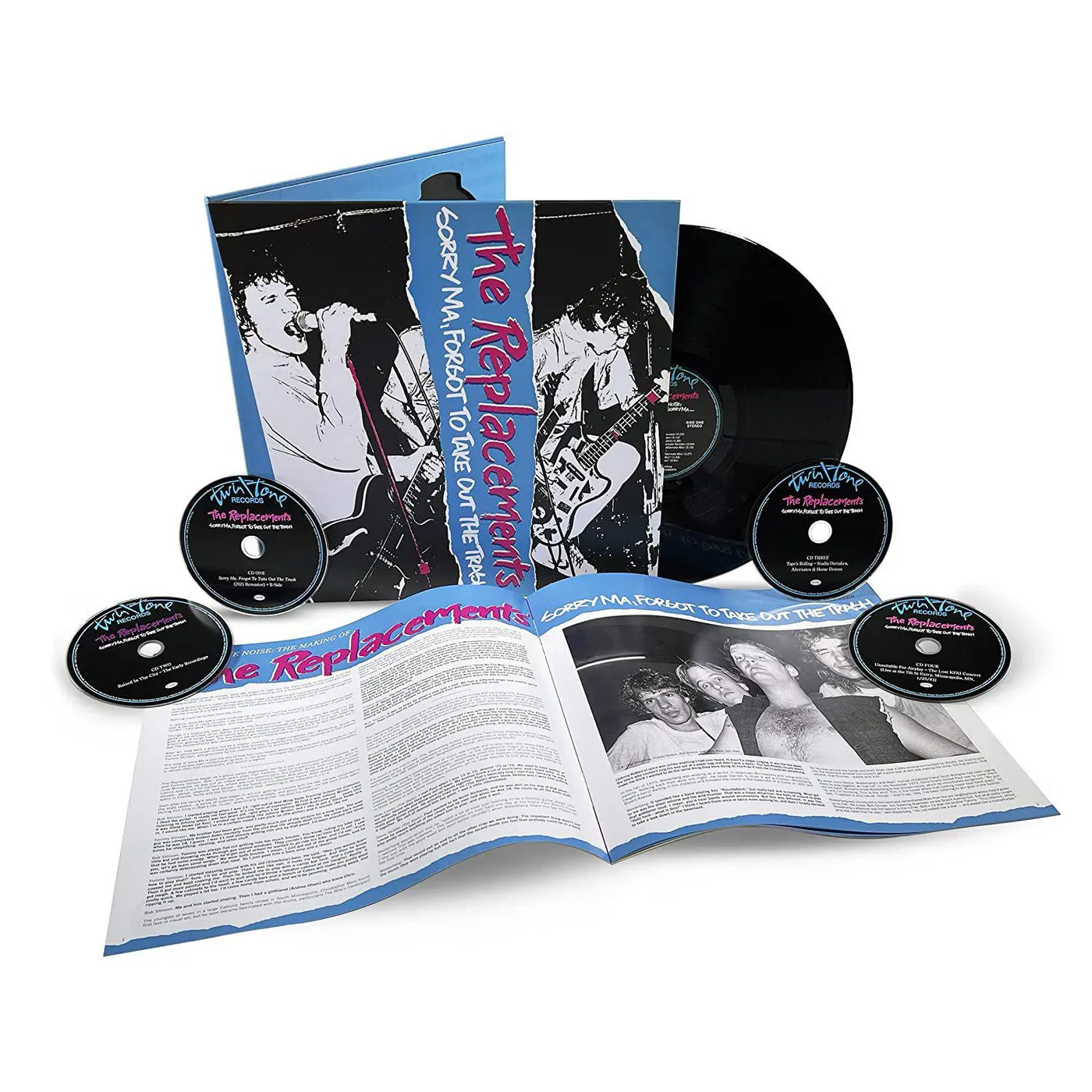 The Replacements Sorry Ma, Forgot To Take Out The Trash (Deluxe/4CD/LP/Box set) Vinyl Record
