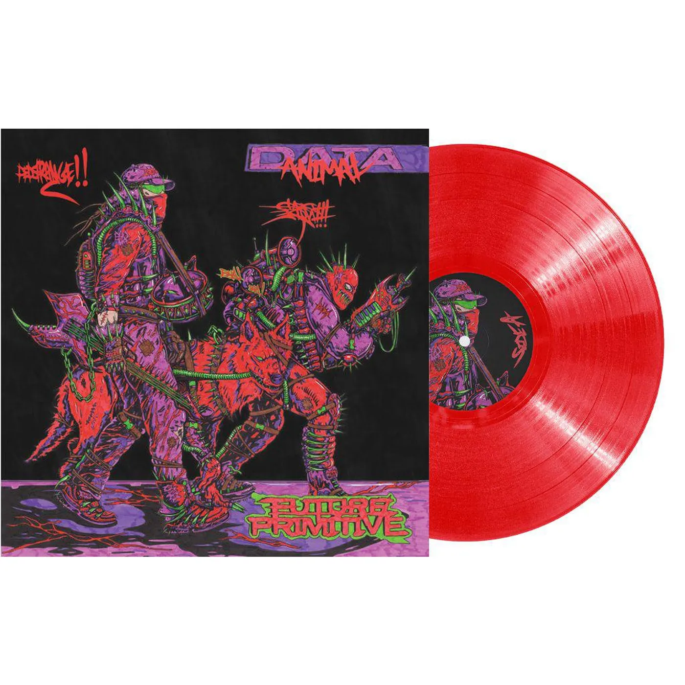 Data Animal Future Primitive (Red) Vinyl Record