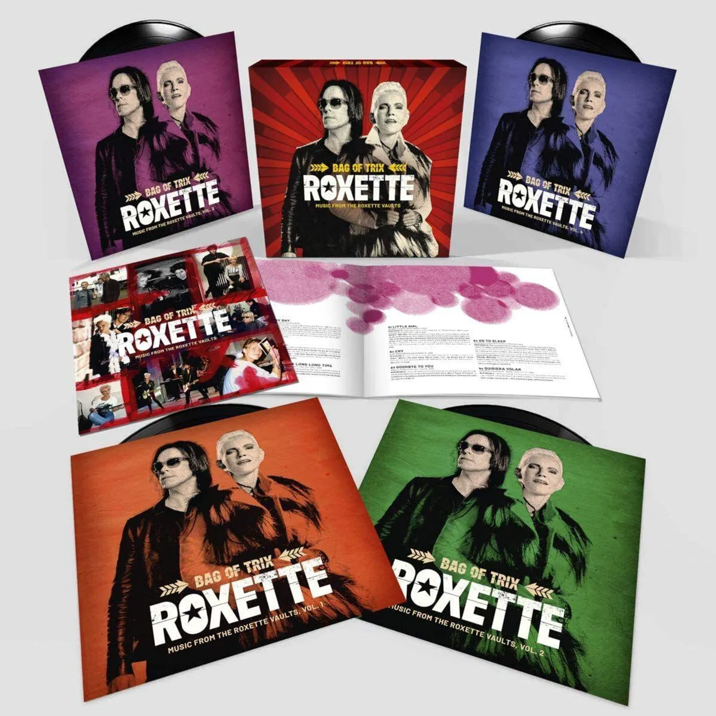 Bag Of Trix: Music From The Roxette Vaults (Box set) Vinyl Record