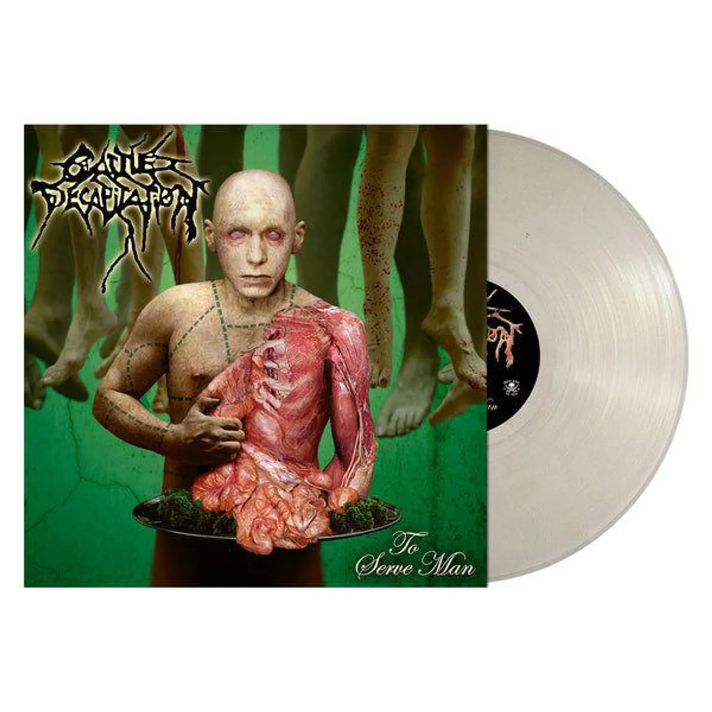 Cattle Decapitation To Serve Man (Clear) Vinyl Record