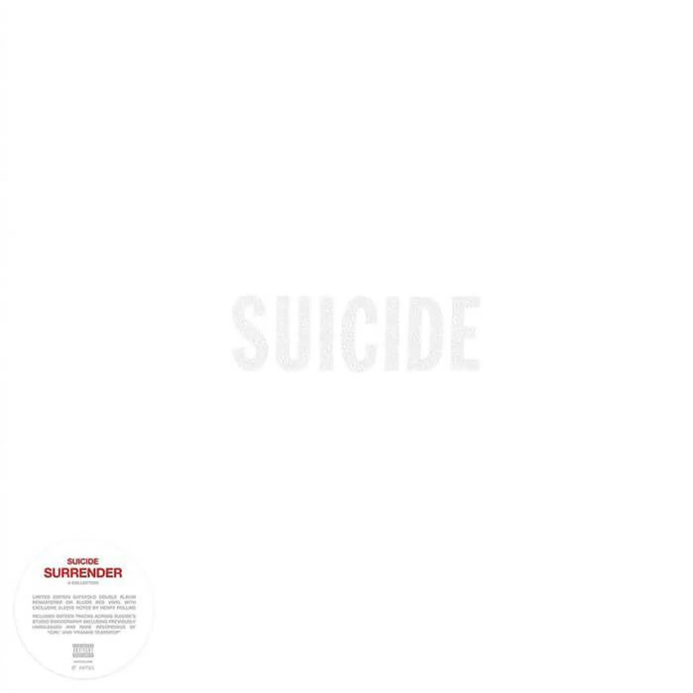 Suicide Surrender (2LP) Vinyl Record
