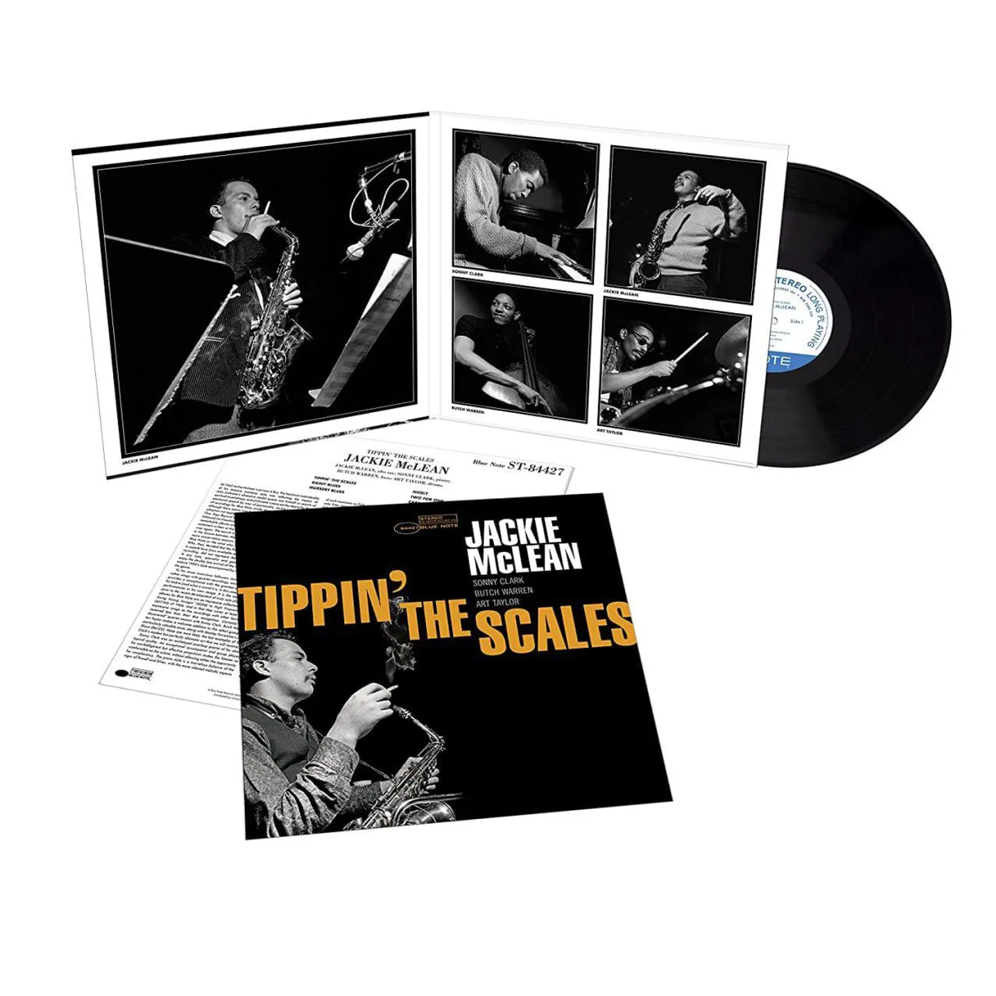 Jackie McLean TIPPIN' THE SCALES (BLUE NOTE TONE POET SERIES) 180G Vinyl Record