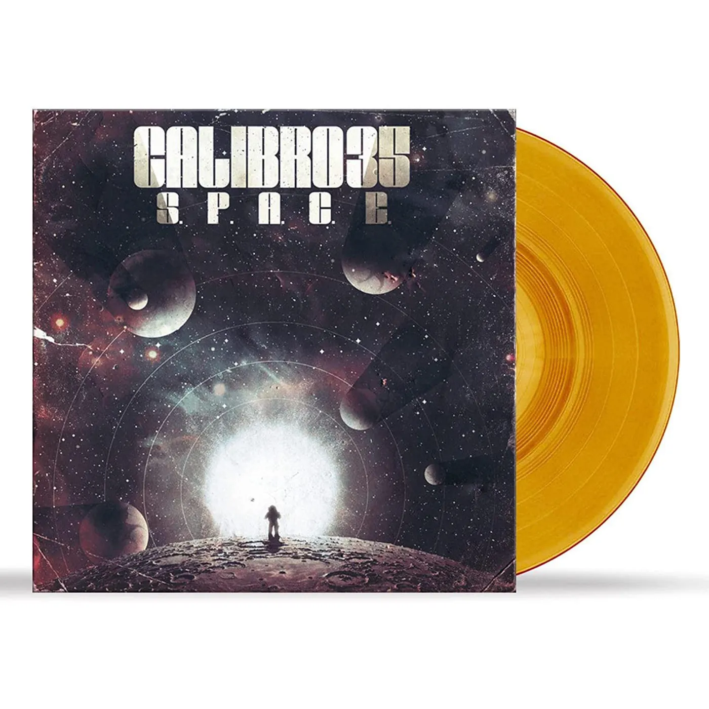 Calibro 35 S.P.A.C.E. (Crystal Orange/Limited) Vinyl Record