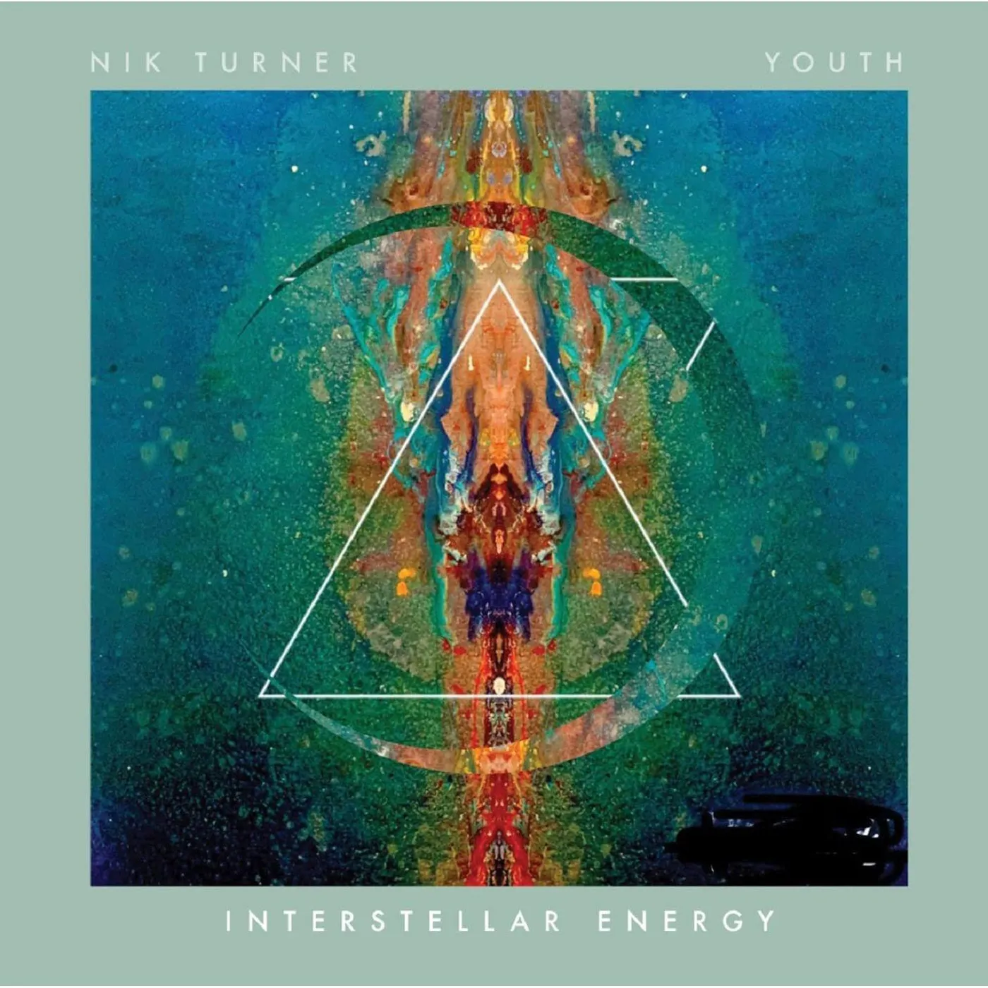 Nik Turner and Youth Interstellar Energy (Solid Blue) Vinyl Record