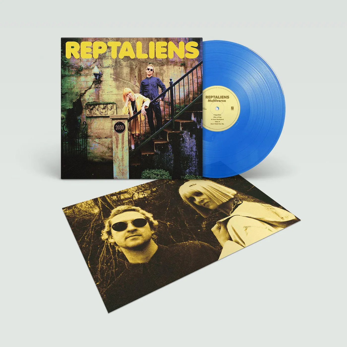 Reptaliens MULTIVERSE (TRANSPARENT BLUE VINYL) Vinyl Record