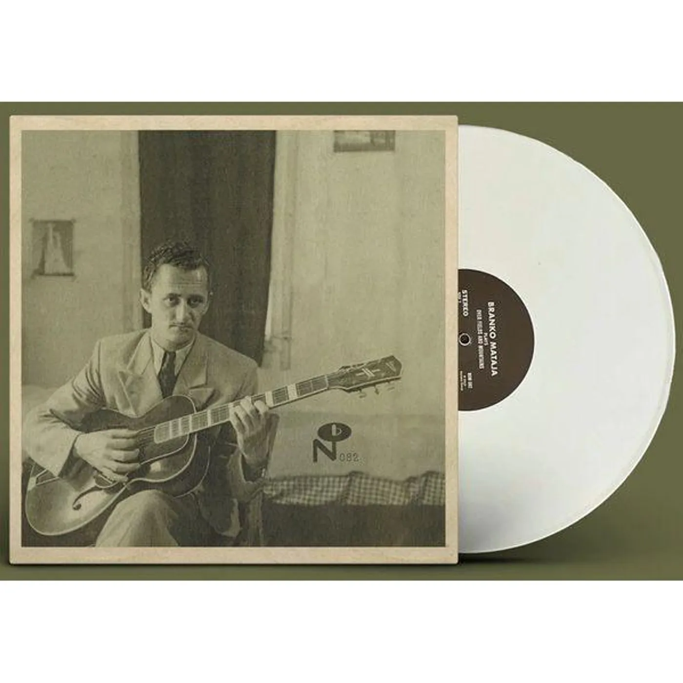 Branko Mataja Over Fields & Mountains (White Blossom) Vinyl Record