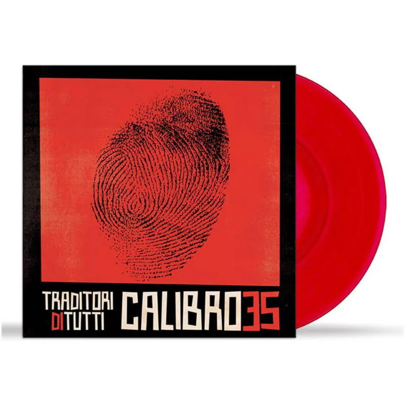 Calibro 35 Traditori Di Tutti (Crystal Red/Limited) Vinyl Record