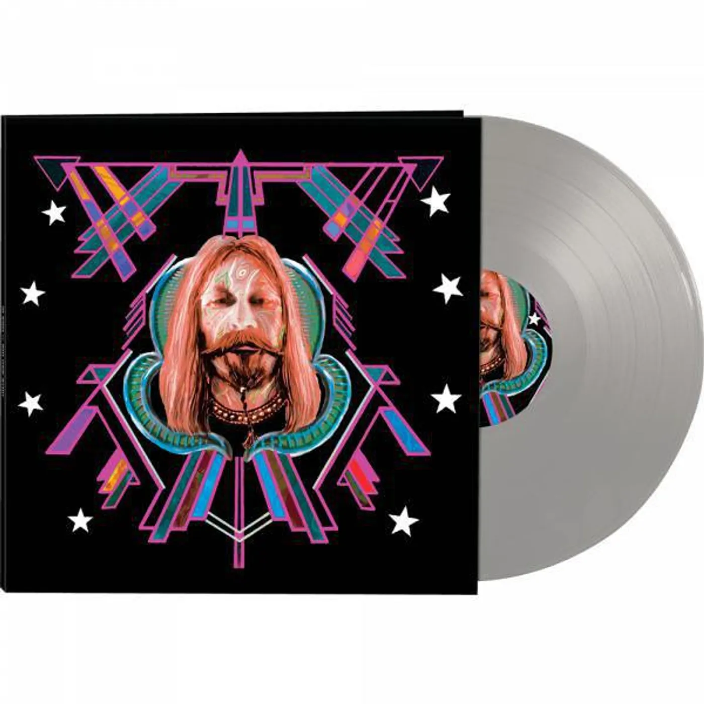 Nik Turner SPACE FUSION ODYSSEY (SILVER VINYL) Vinyl Record