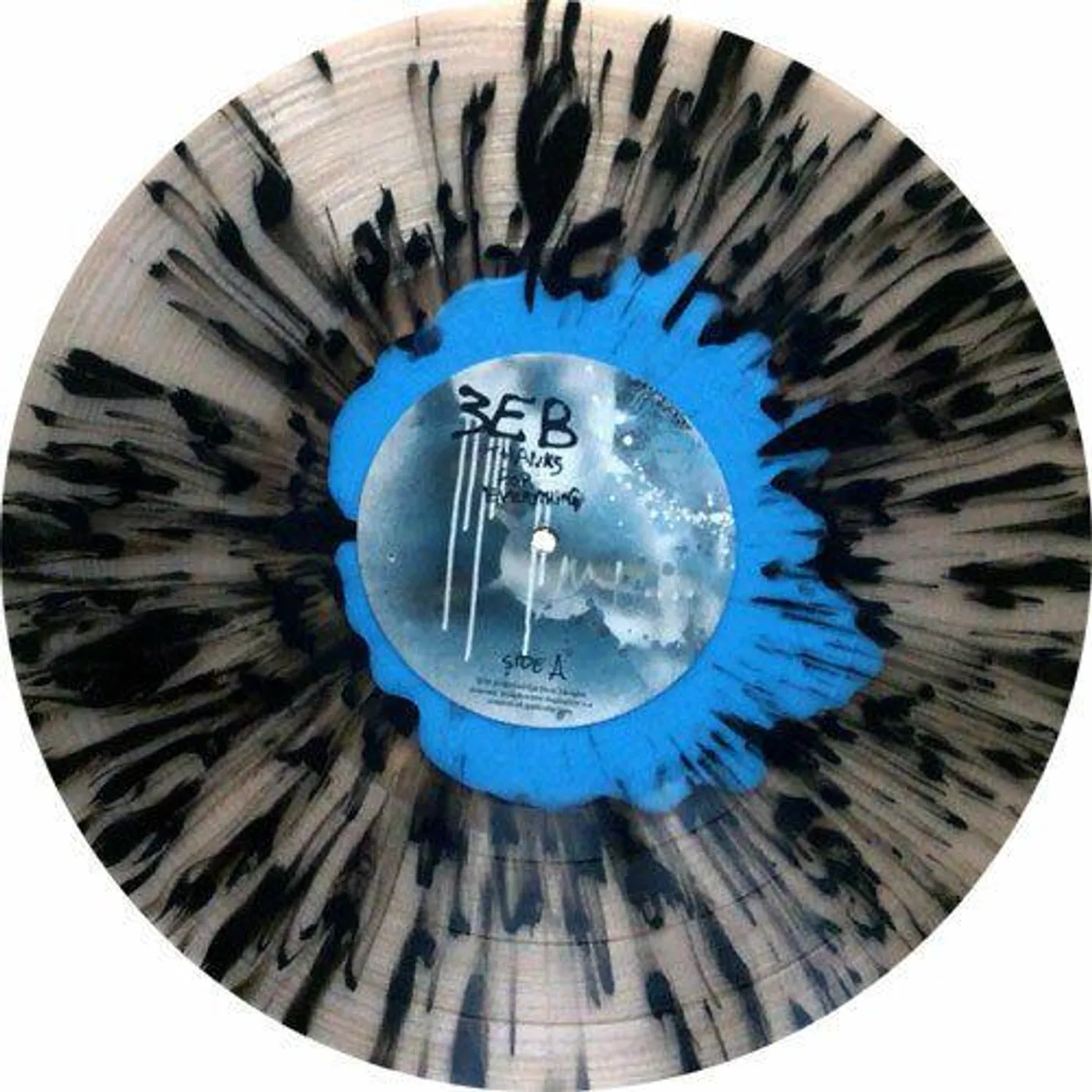 Third Eye Blind THANKS FOR EVERYTHING (CLEAR VINYL WITH BLUE CENTER & BLACK SPLATTER) Vinyl Record