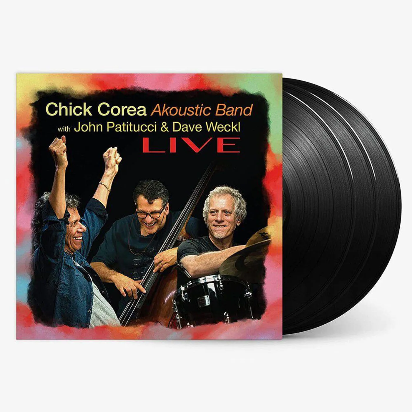 Chick Corea Akoustic Band LIVE (3LP) Vinyl Record