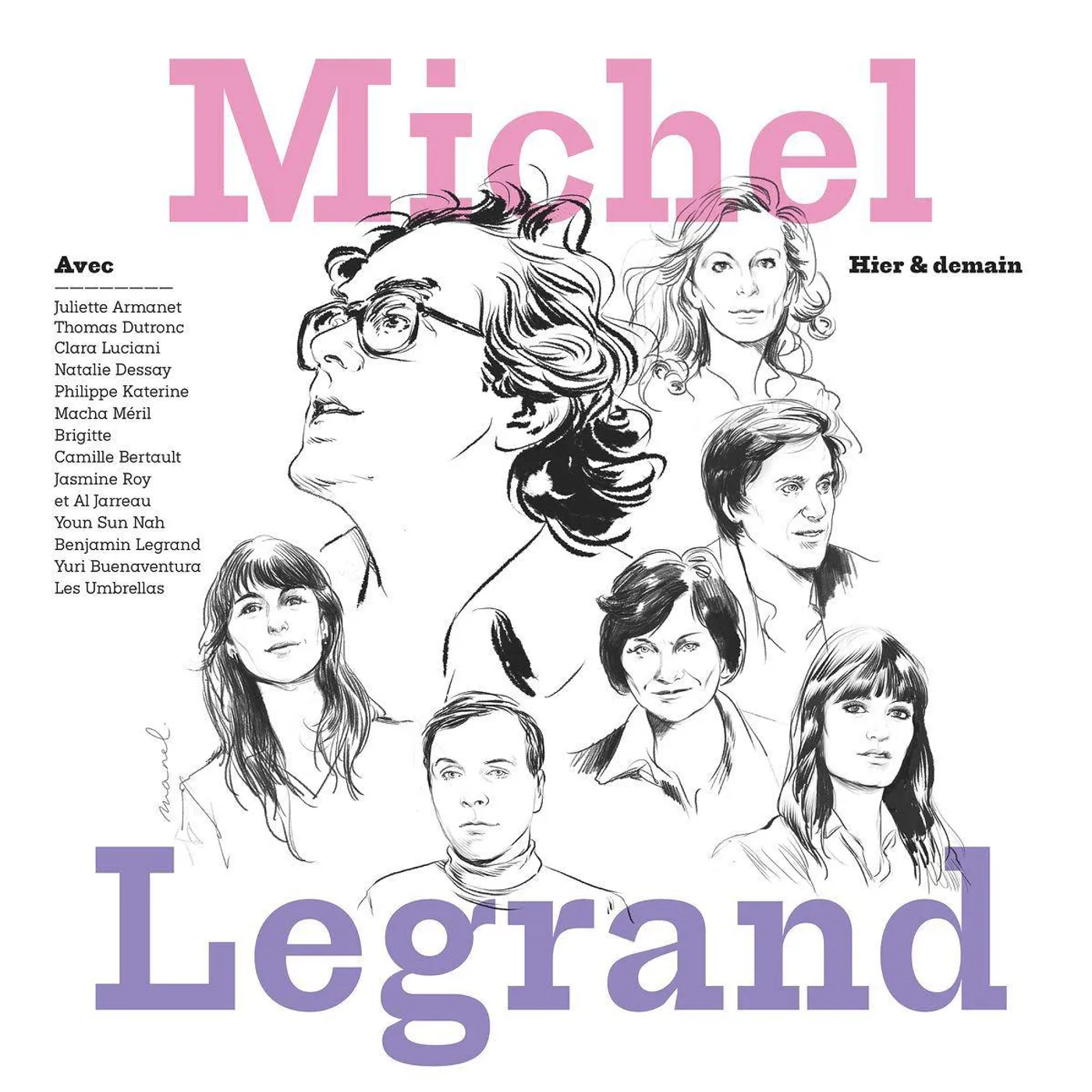 Michel Legrand Hier & Demain Vinyl Record