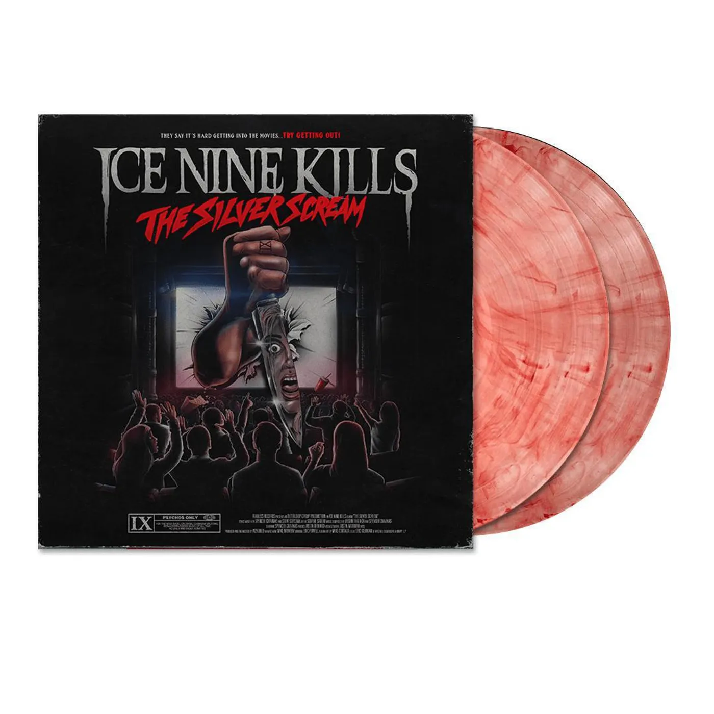 Ice Nine Kills Silver Scream (Translucent Bloodshot) Vinyl Record